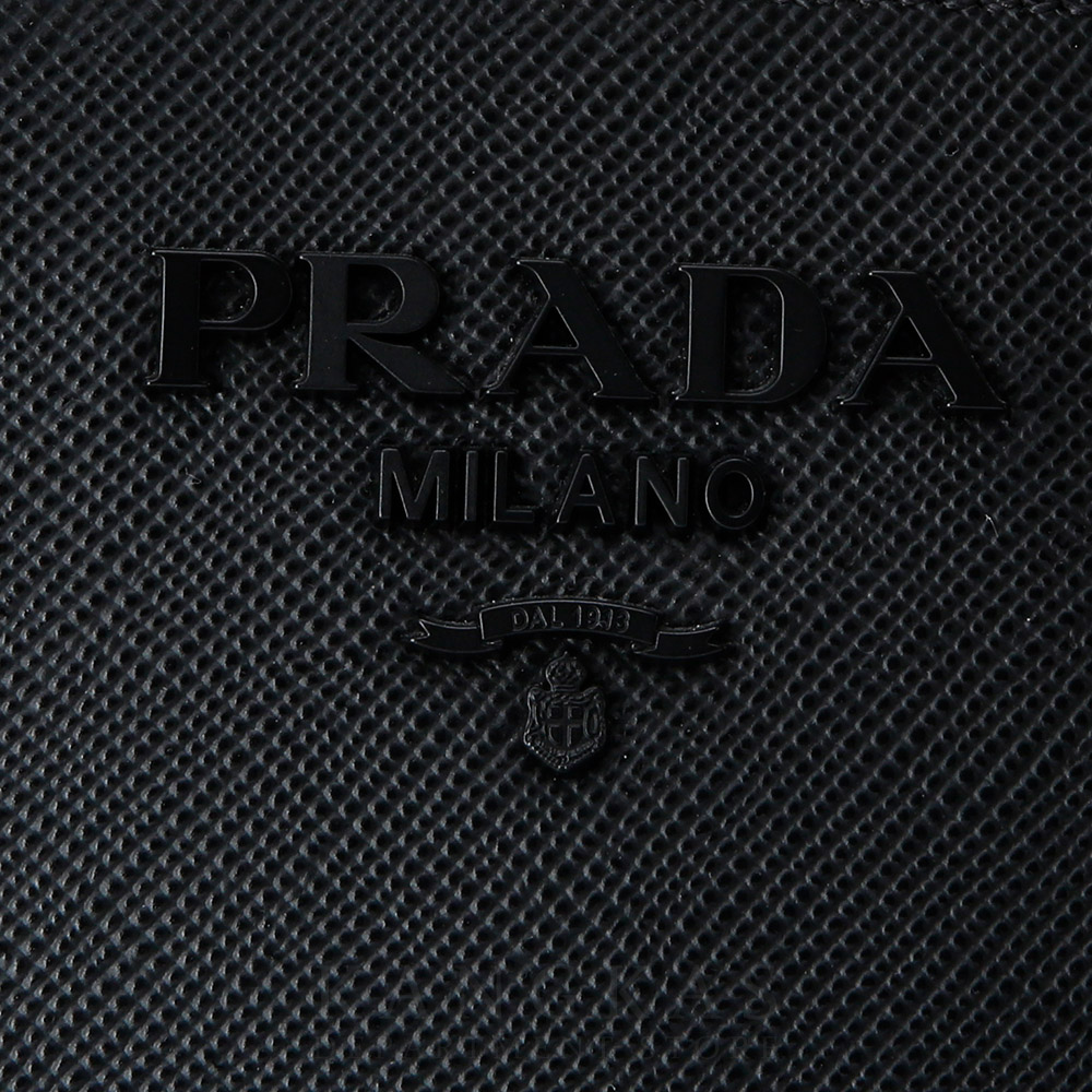 PRADA(USED)프라다 1BA156 모노크롬 사피아노 토트백