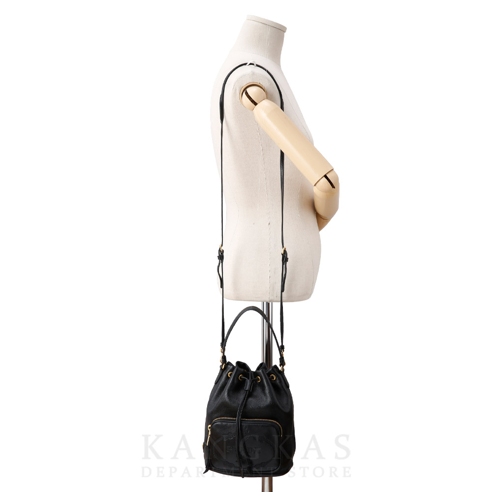 PRADA(USED)프라다 1BH038 레더 버킷백