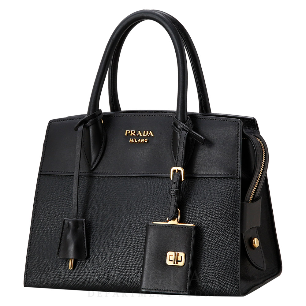 PRADA(USED)프라다 1BA045 사피아노 에스플러네이드 토트백