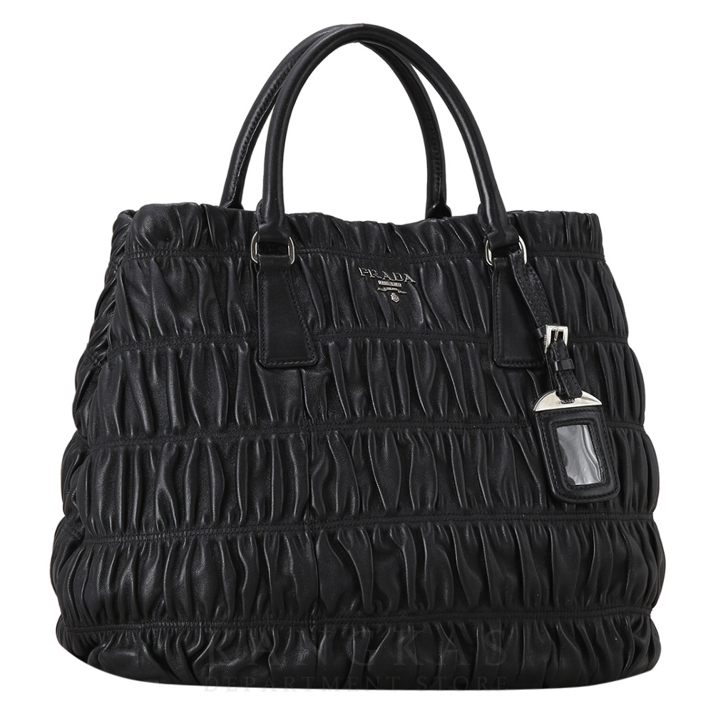 PRADA(USED)프라다 B1789L 나파 고프레 숄더백