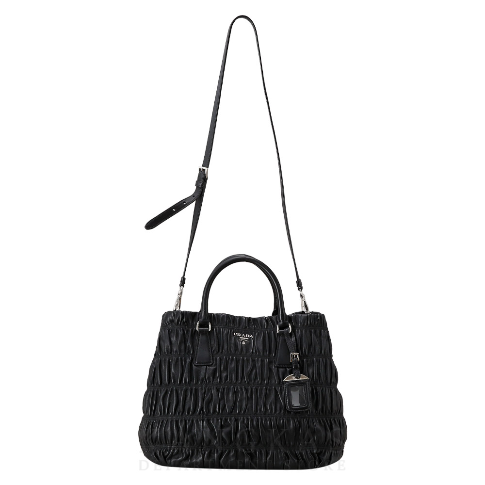 PRADA(USED)프라다 B1789L 나파 고프레 숄더백