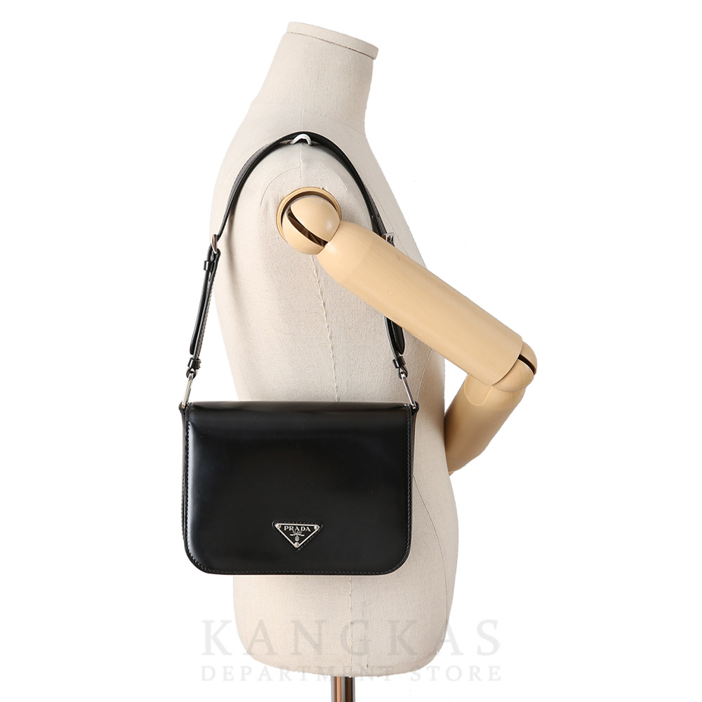 PRADA(USED)프라다 1BD308 브러시드 숄더백
