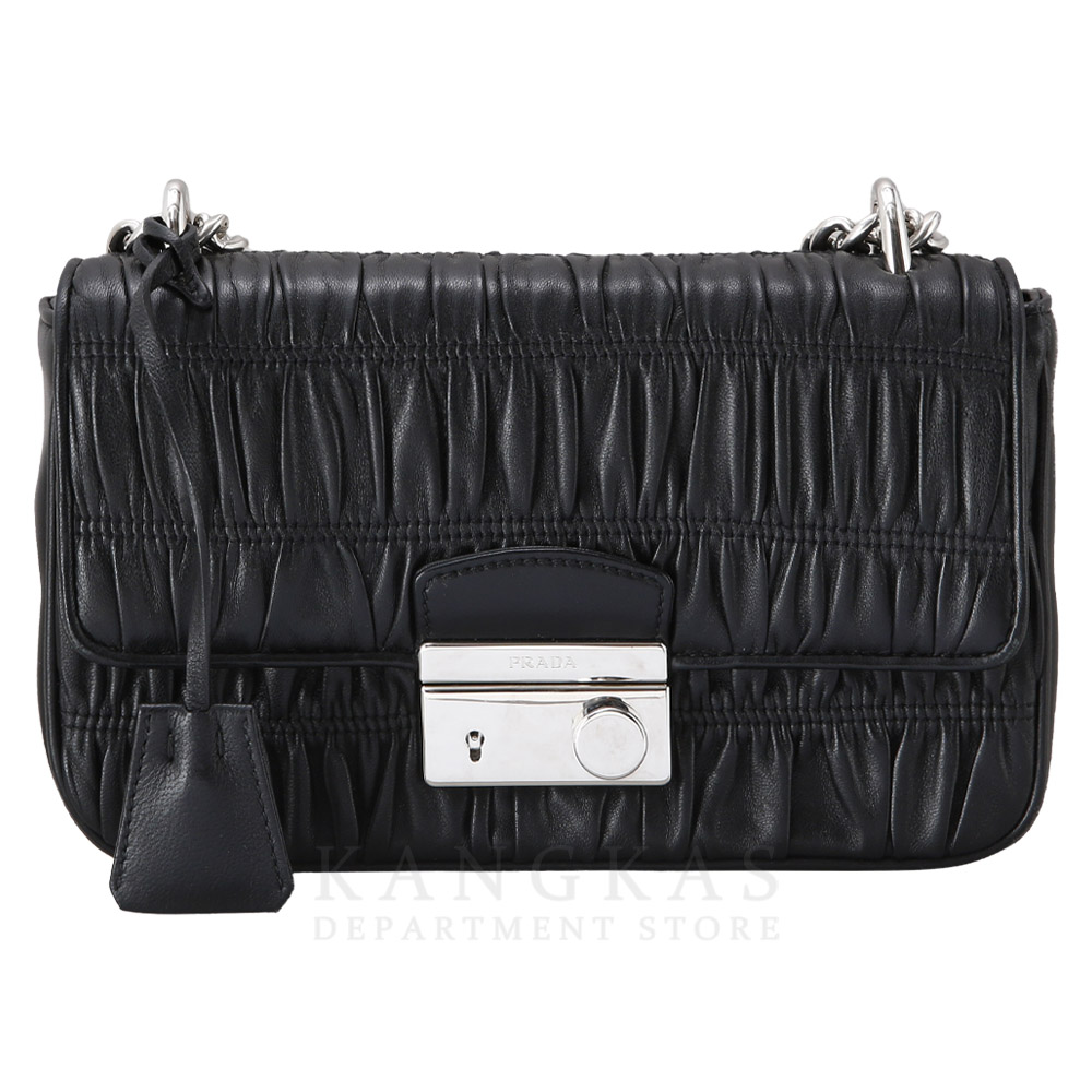 PRADA(USED)프라다 고프레 체인 핸드백