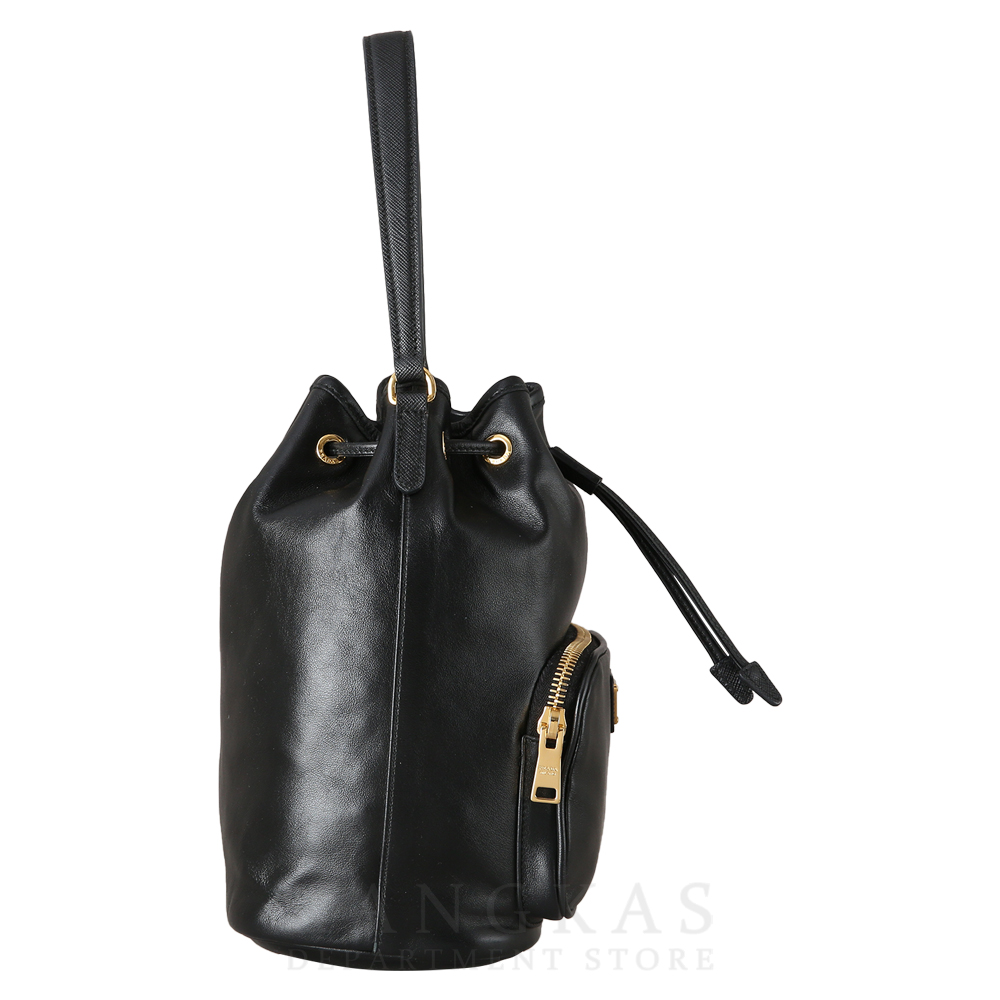 PRADA(USED)프라다 1BH038 벨라 버킷백