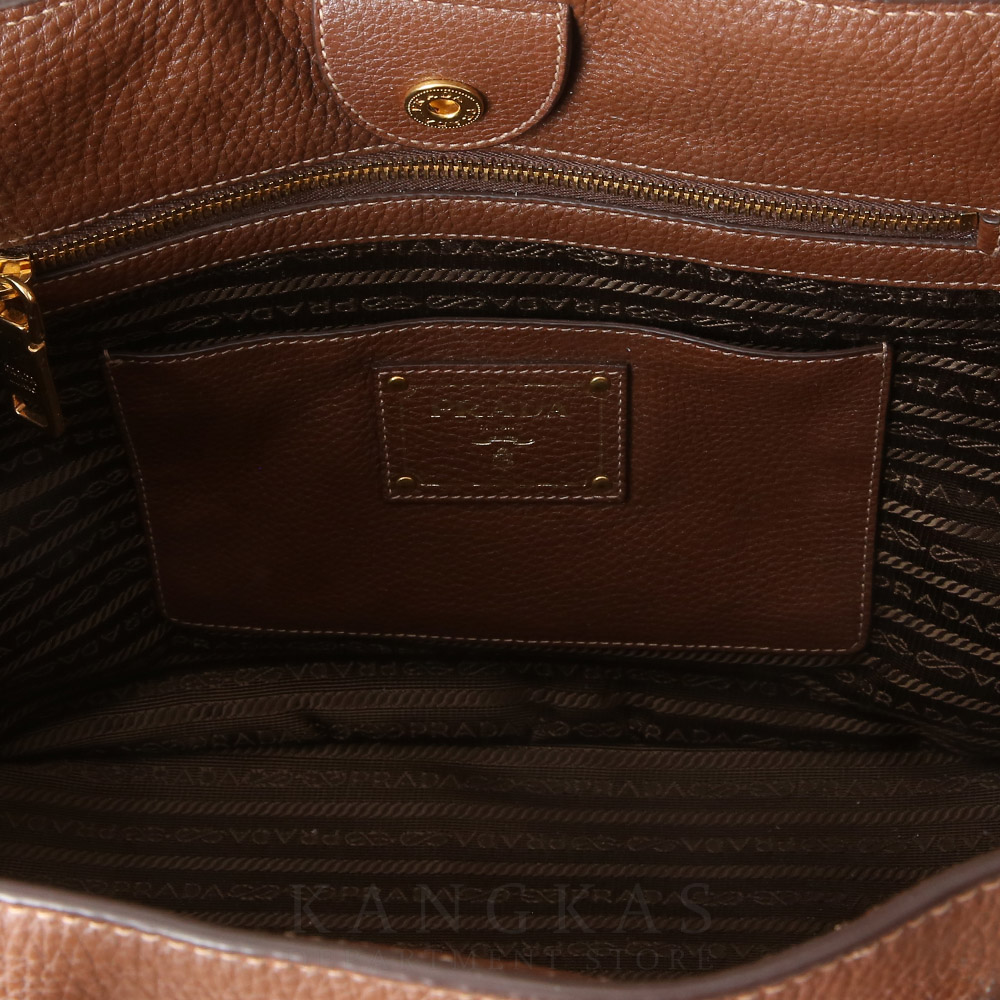 PRADA(USED)프라다 N2694 비텔로 다이노 토트백
