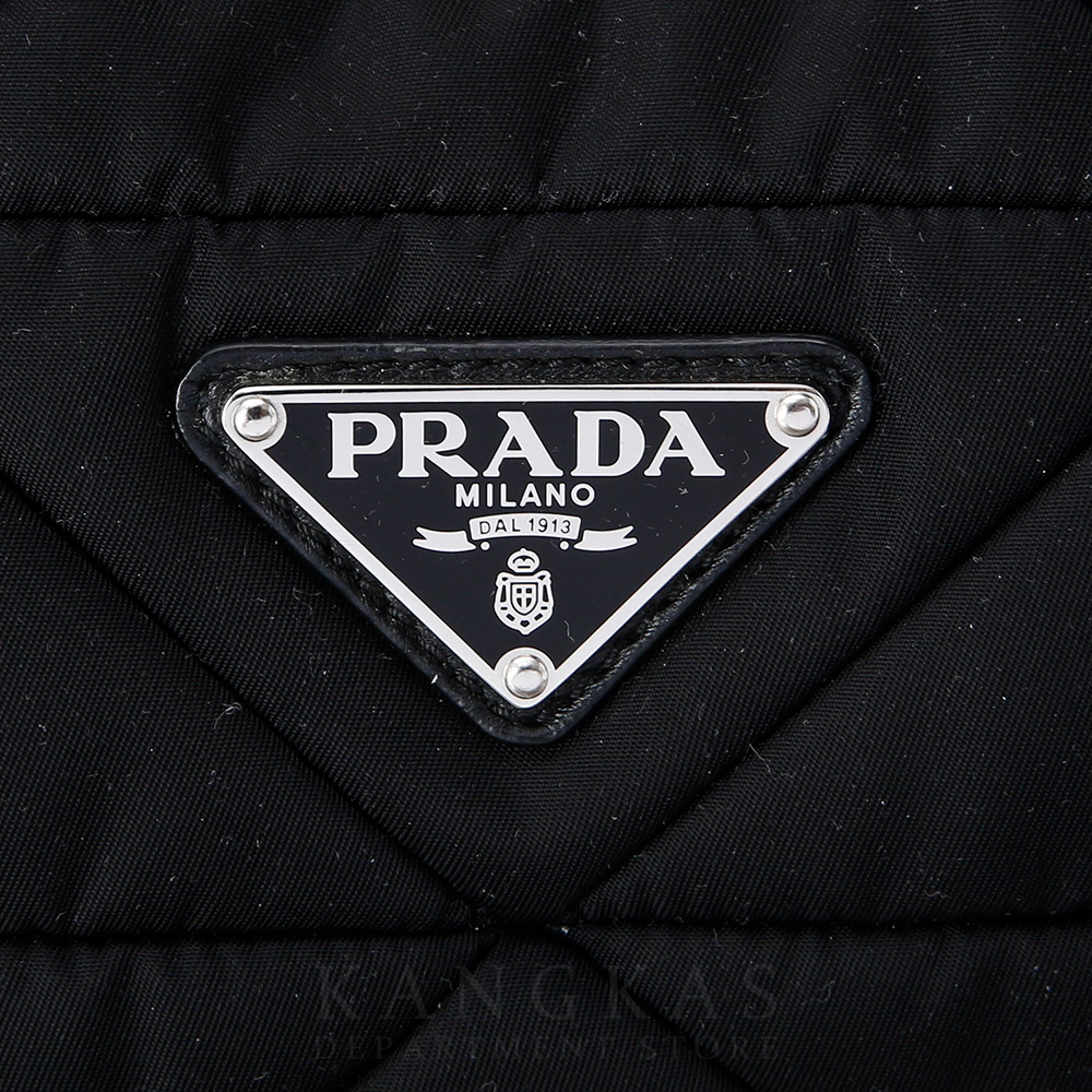 PRADA(USED)프라다 1BC151 리나일론 패딩 호보 백