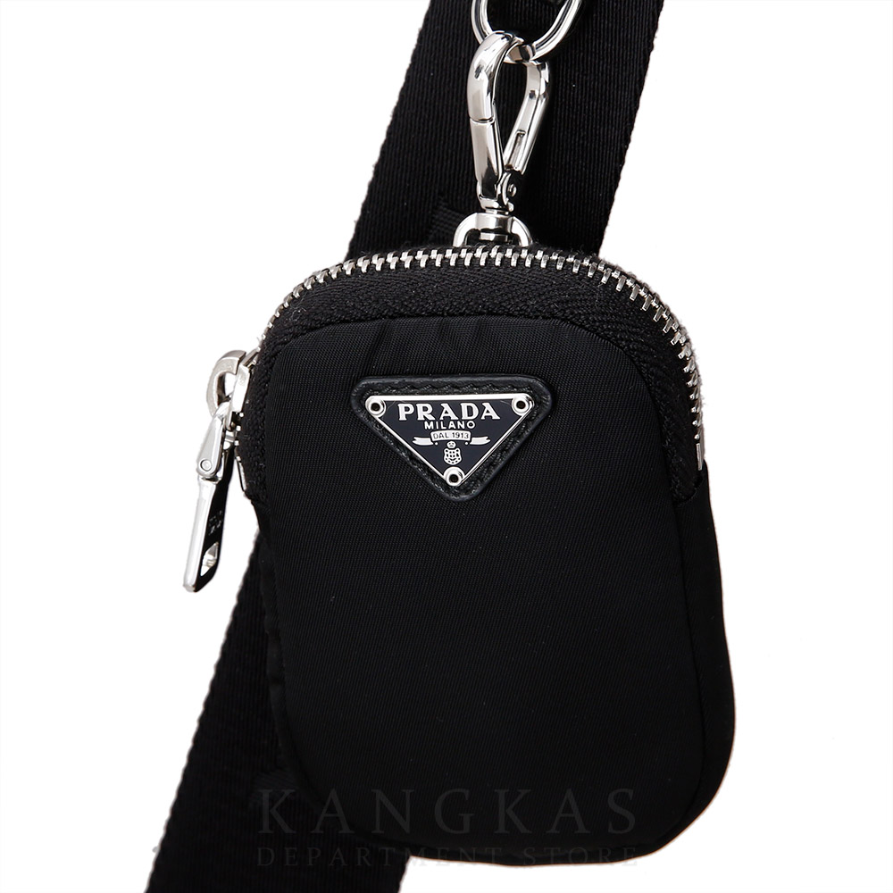 PRADA(USED)프라다 1BC151 리나일론 패딩 호보 백
