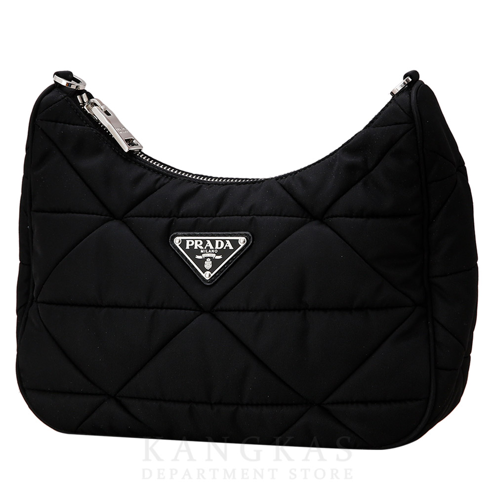 PRADA(USED)프라다 1BC151 리나일론 패딩 호보 백