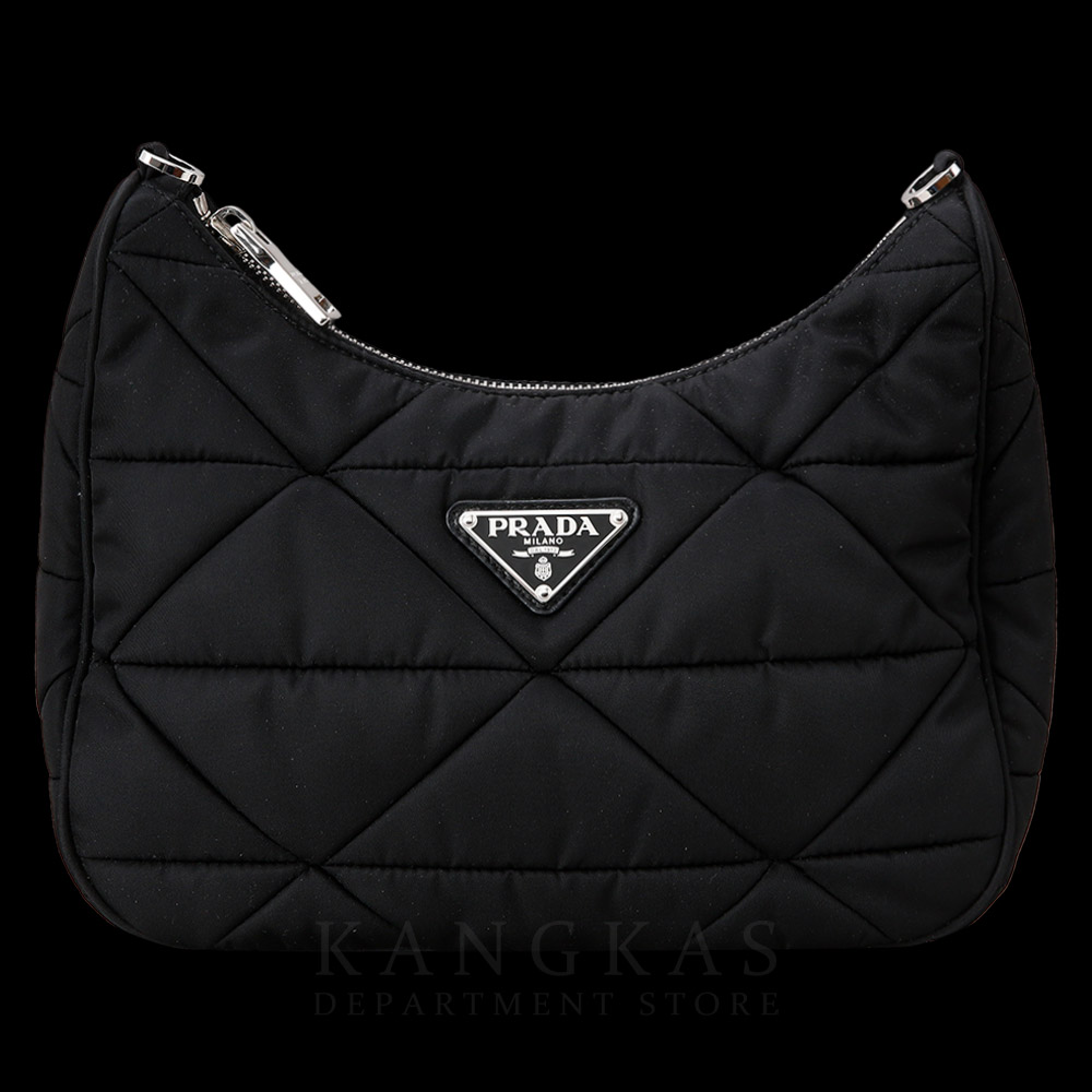PRADA(USED)프라다 1BC151 리나일론 패딩 호보 백