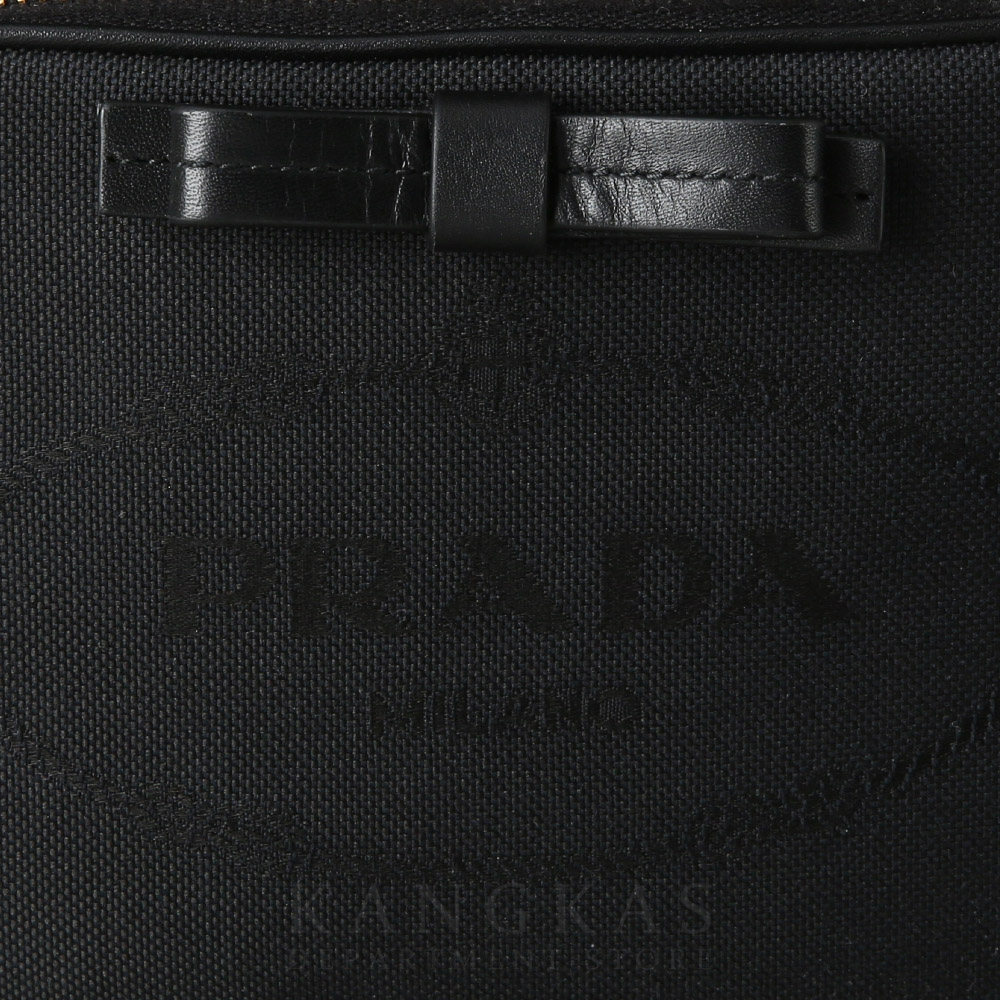 PRADA(USED)프라다 1BH097 패브릭 버킷백