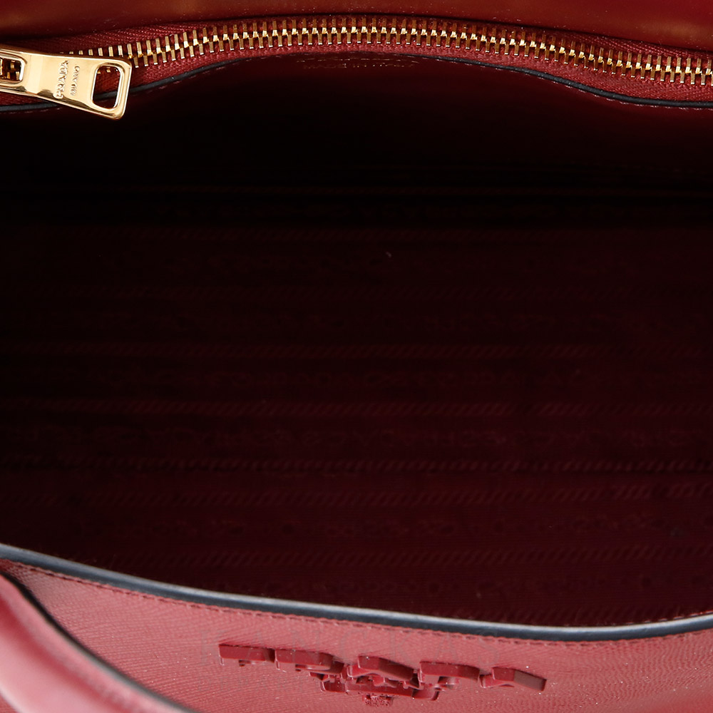 PRADA(USED)프라다 1BA155 사피아노 모노크롬 토트백