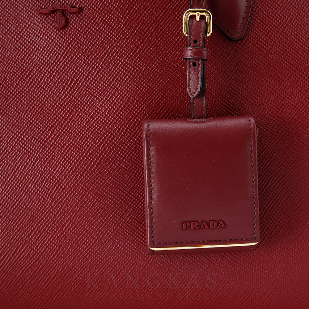 PRADA(USED)프라다 1BA155 사피아노 모노크롬 토트백