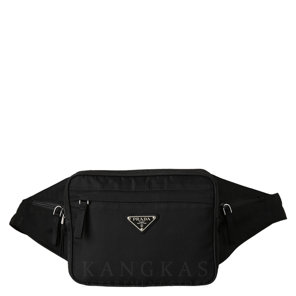 PRADA(USED)프라다 2VL001 테수토 힙색 블랙