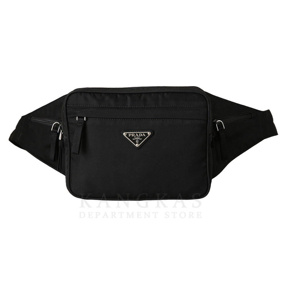 PRADA(USED)프라다 2VL001 테수토 힙색 블랙