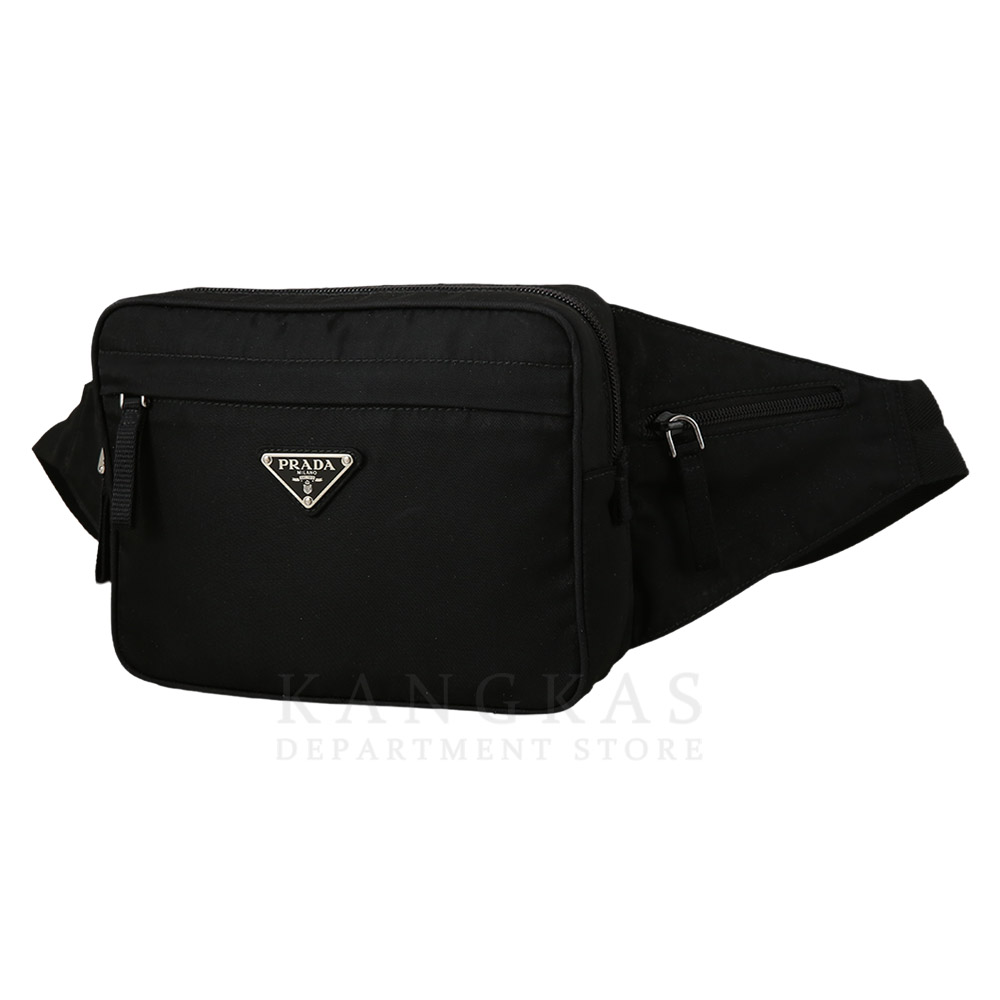 PRADA(USED)프라다 2VL001 테수토 힙색 블랙