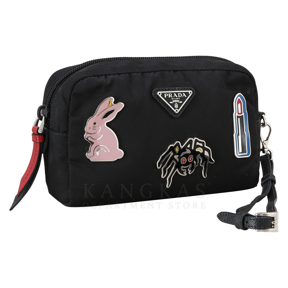 PRADA(USED)프라다 1NE021 리나일론 파우치