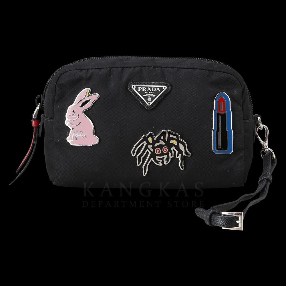 PRADA(USED)프라다 1NE021 리나일론 파우치