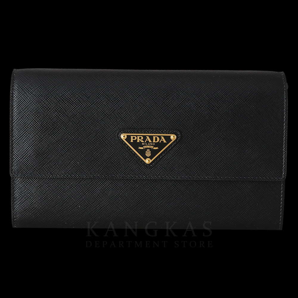 PRADA(USED)프라다 1MA022 사피아노 레더 WOC 블랙