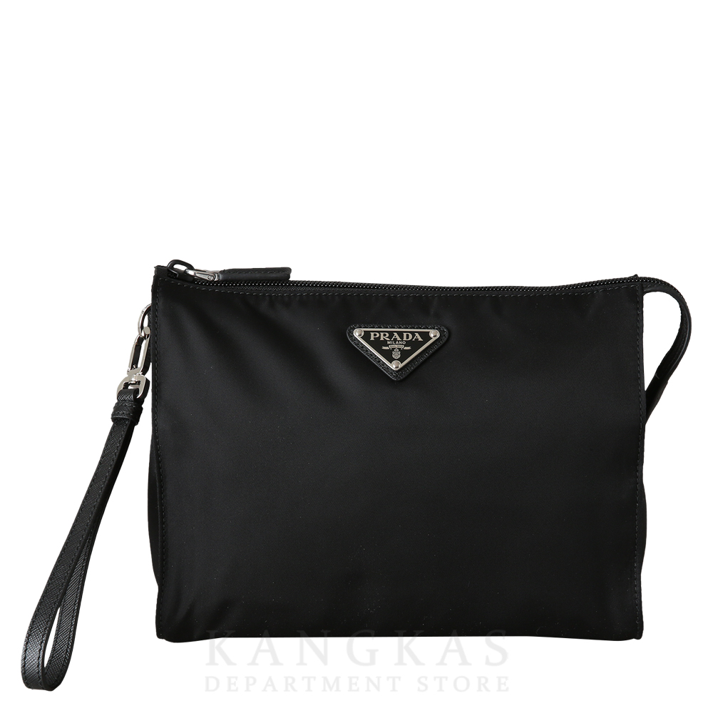 PRADA(USED)프라다 2NE789 리나일론 클러치 블랙