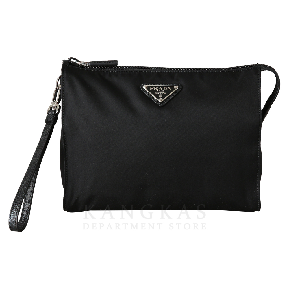 PRADA(USED)프라다 2NE789 리나일론 클러치 블랙