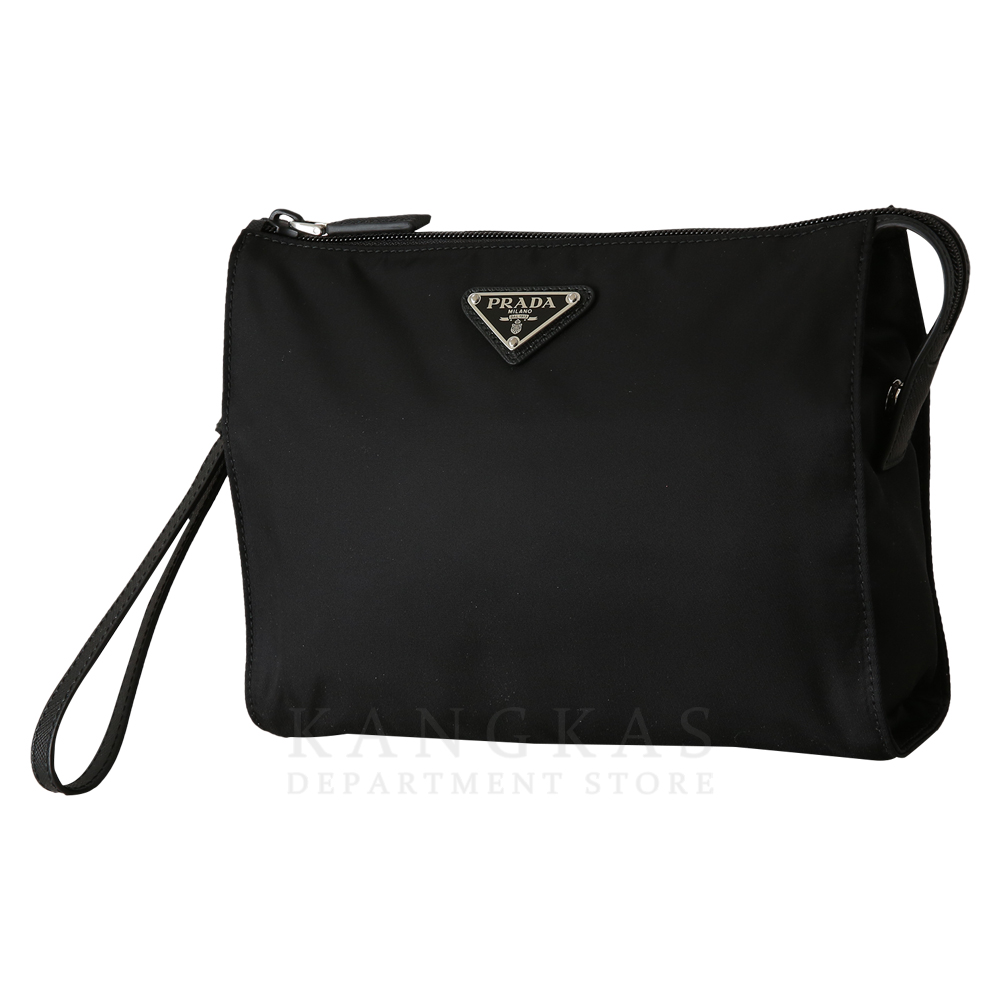 PRADA(USED)프라다 2NE789 리나일론 클러치 블랙