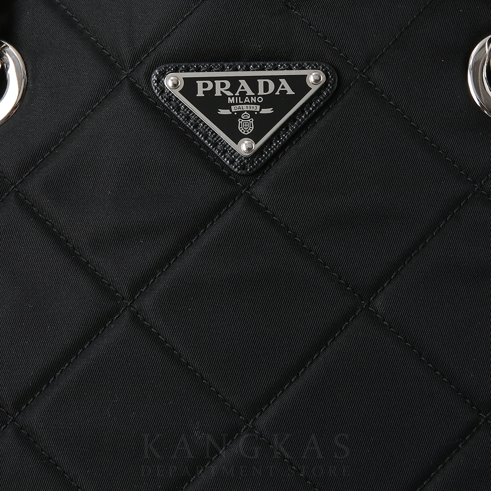 PRADA(USED)프라다 1BG740 포코노 퀼팅 숄더백