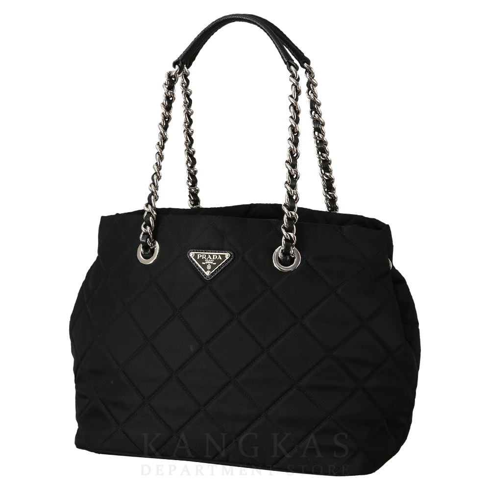 PRADA(USED)프라다 1BG740 포코노 퀼팅 숄더백