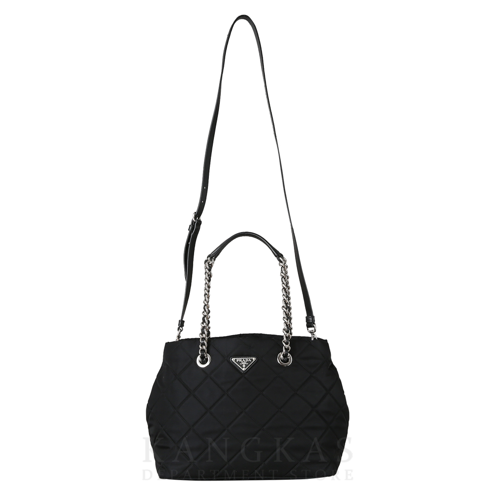 PRADA(USED)프라다 1BG740 포코노 퀼팅 숄더백