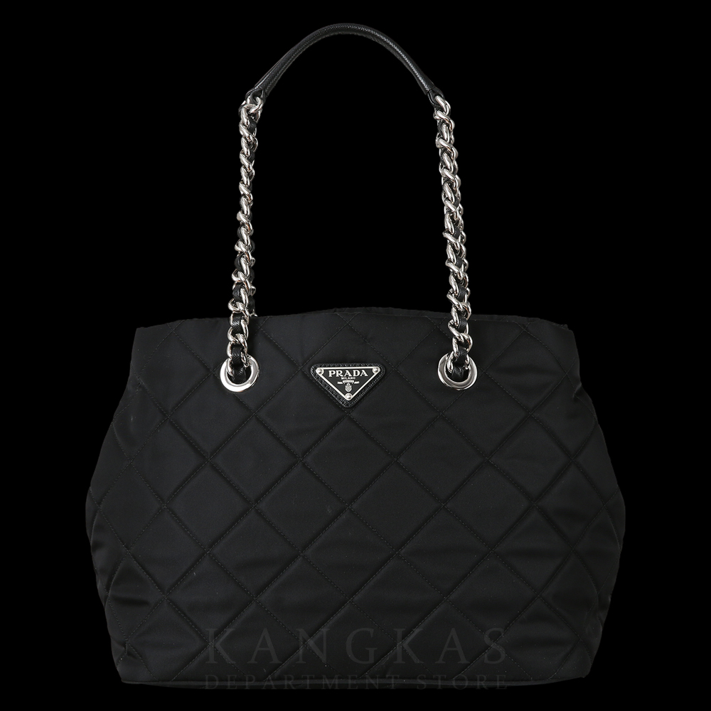 PRADA(USED)프라다 1BG740 포코노 퀼팅 숄더백