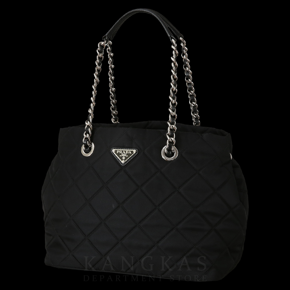 PRADA(USED)프라다 1BG740 포코노 퀼팅 숄더백