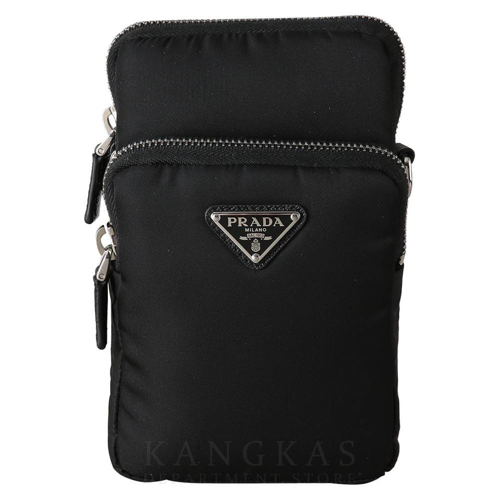PRADA(USED)프라다 2ZT024 나일론 폰홀더 크로스백