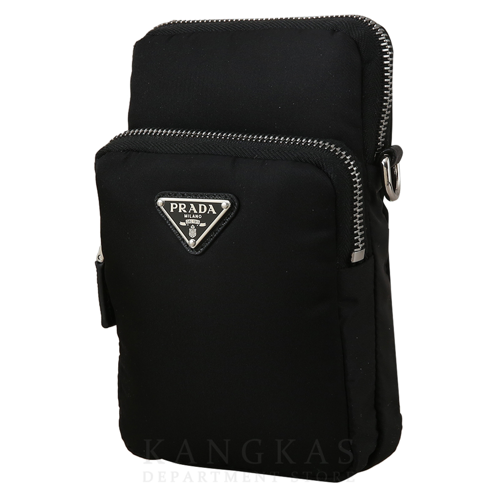 PRADA(USED)프라다 2ZT024 나일론 폰홀더 크로스백