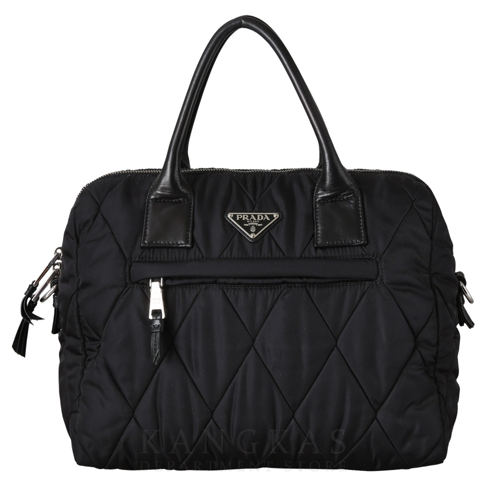 PRADA(USED)프라다 나일론 퀼팅 토트겸 숄더백