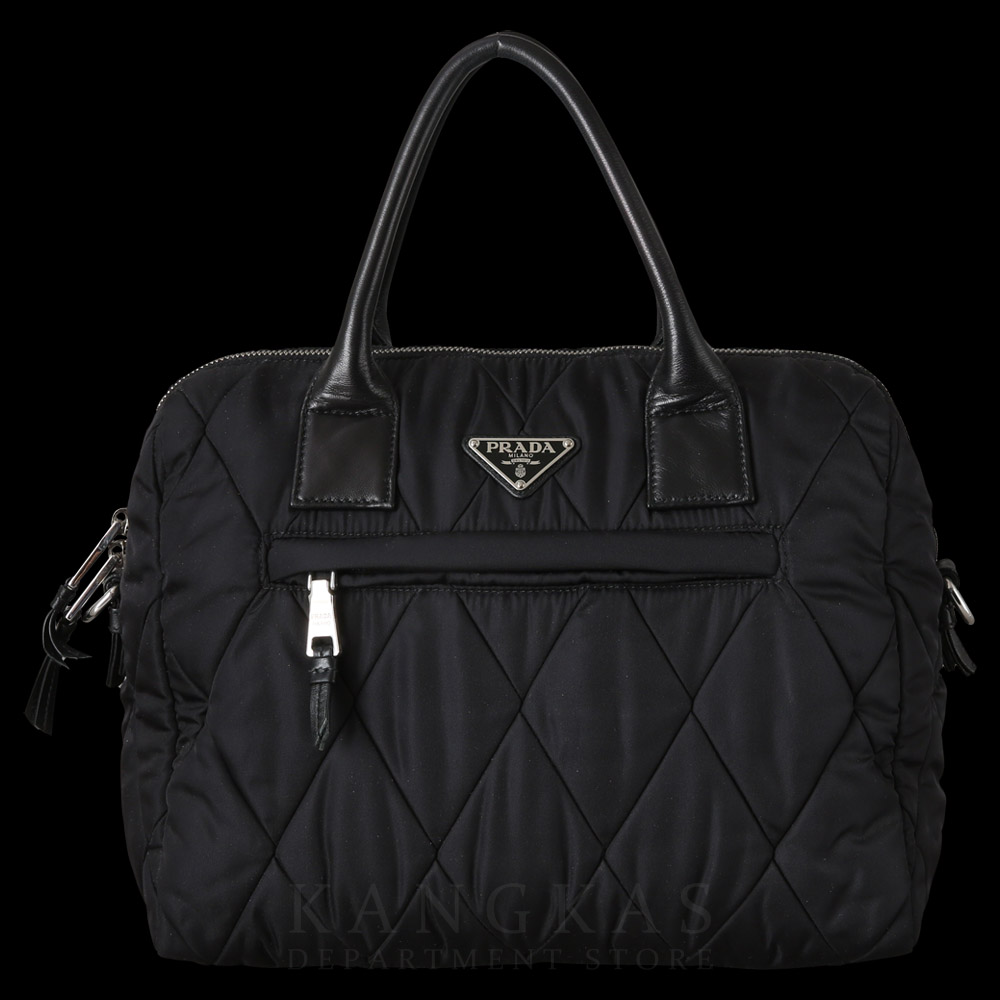 PRADA(USED)프라다 나일론 퀼팅 토트겸 숄더백