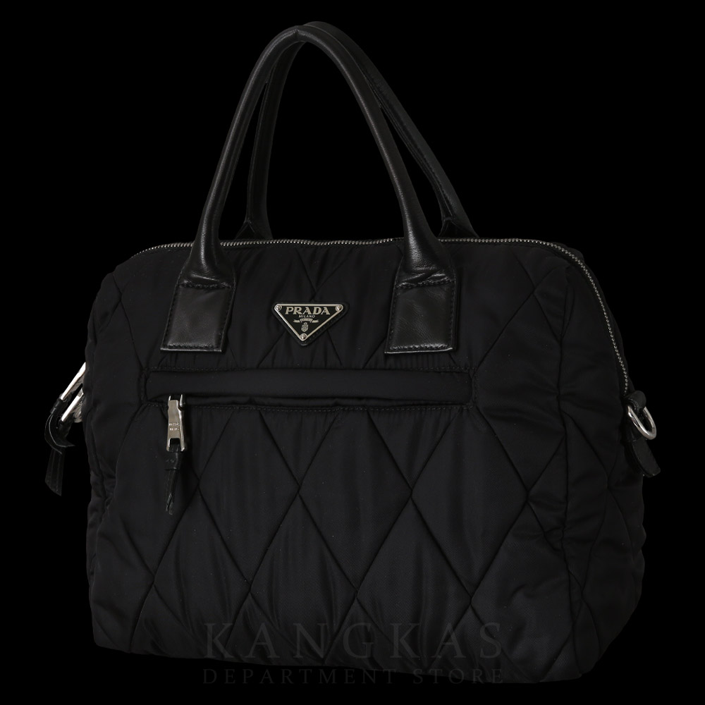 PRADA(USED)프라다 나일론 퀼팅 토트겸 숄더백