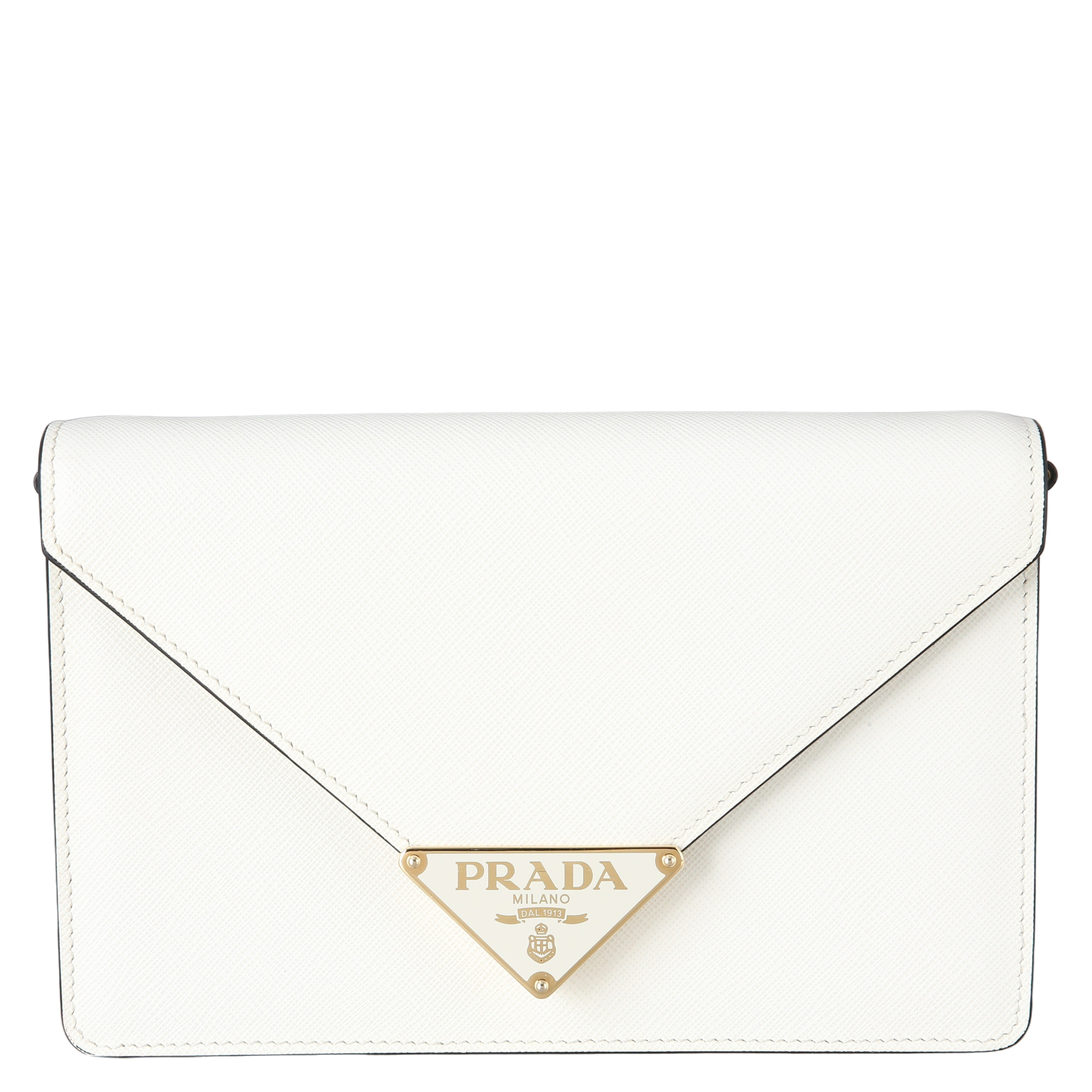 PRADA(USED)프라다 1BD318 사피아노 럭스 체인 백