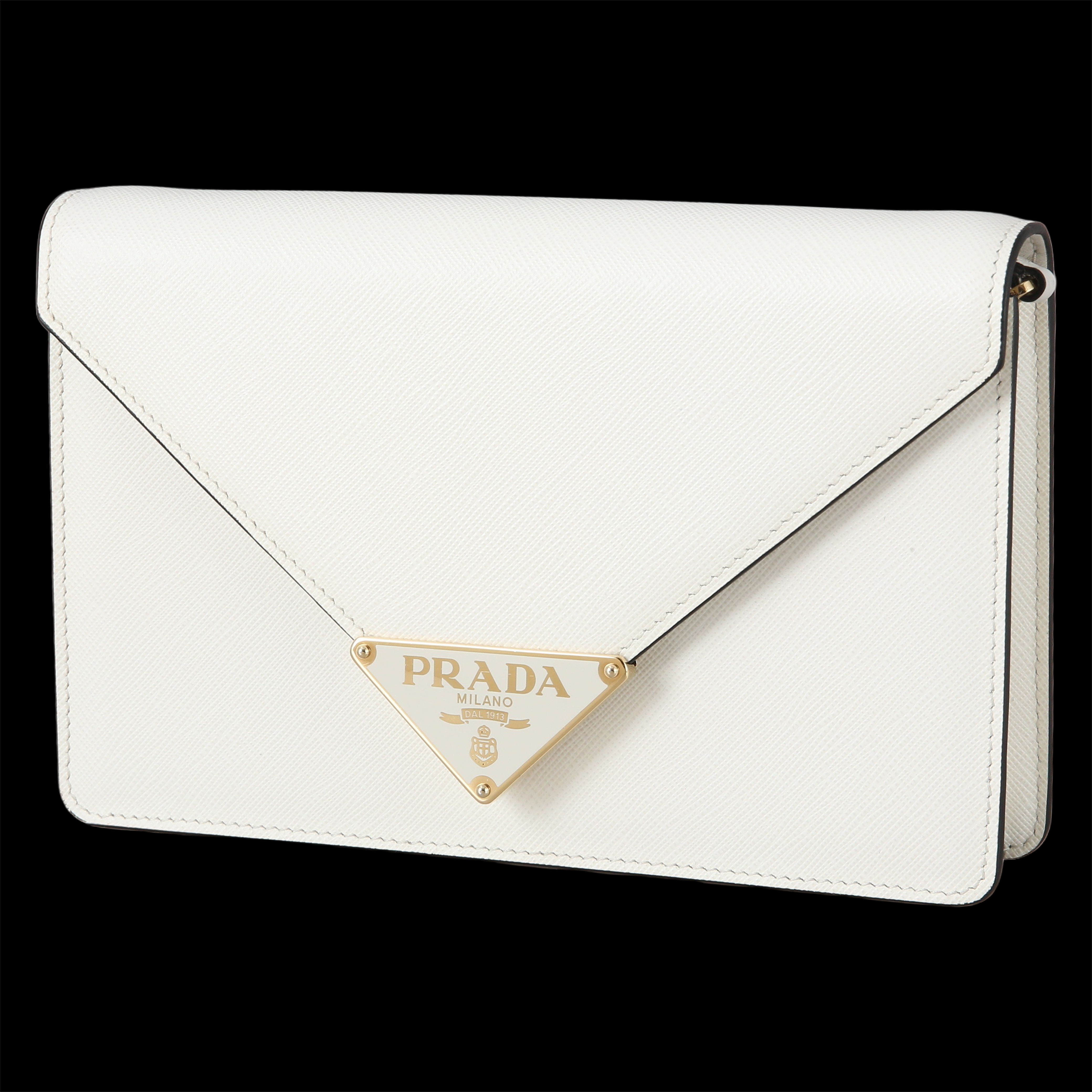 PRADA(USED)프라다 1BD318 사피아노 럭스 체인 백