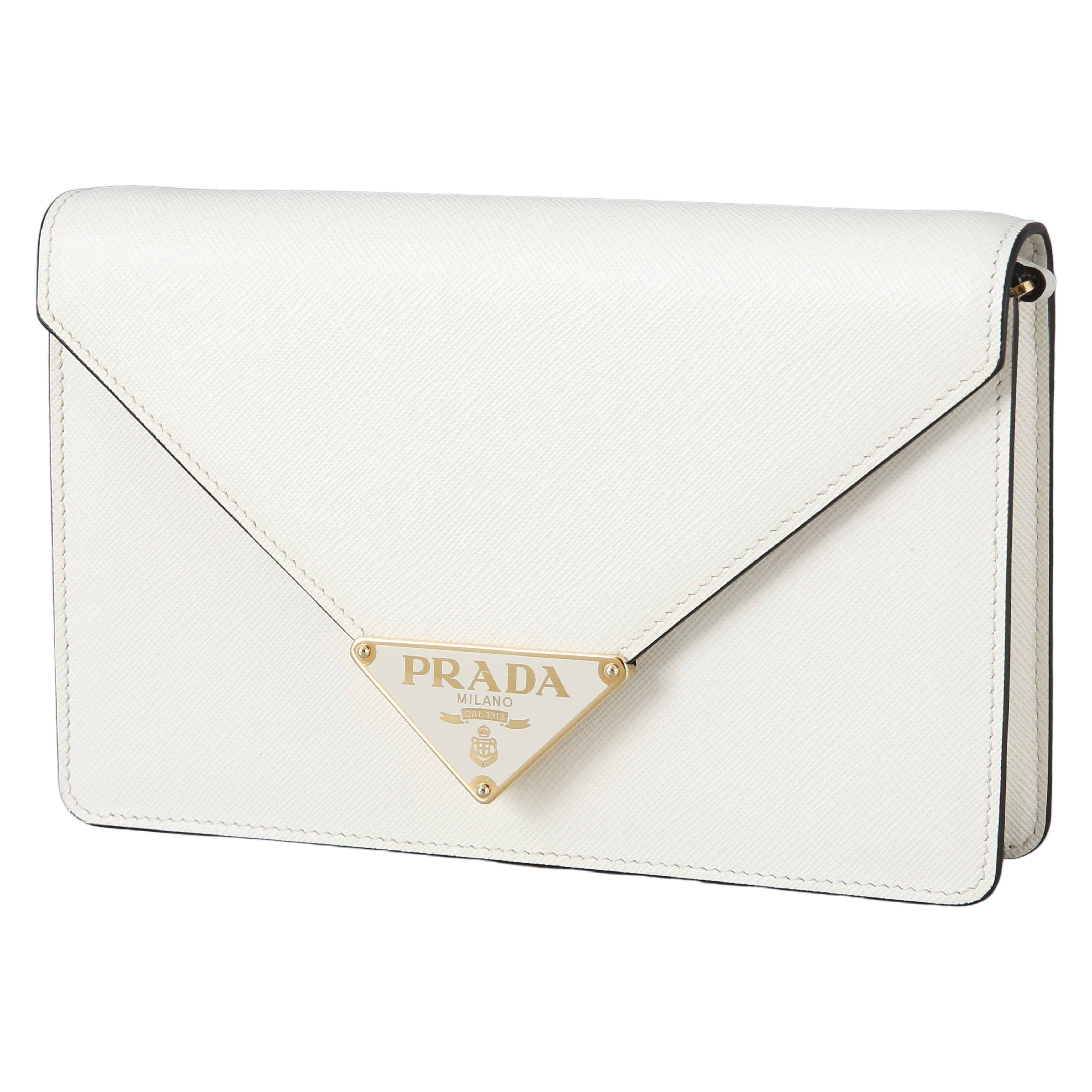 PRADA(USED)프라다 1BD318 사피아노 럭스 체인 백