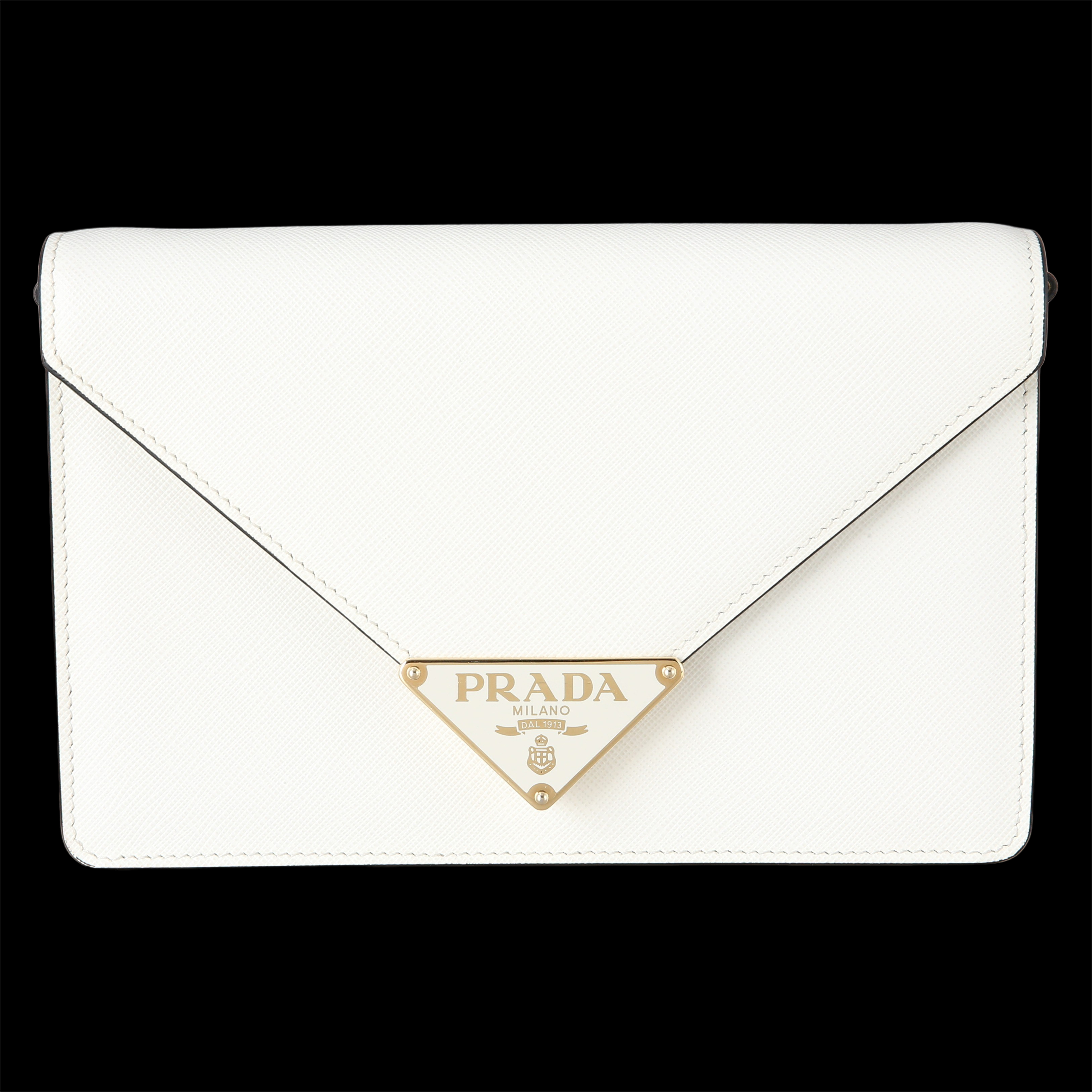 PRADA(USED)프라다 1BD318 사피아노 럭스 체인 백
