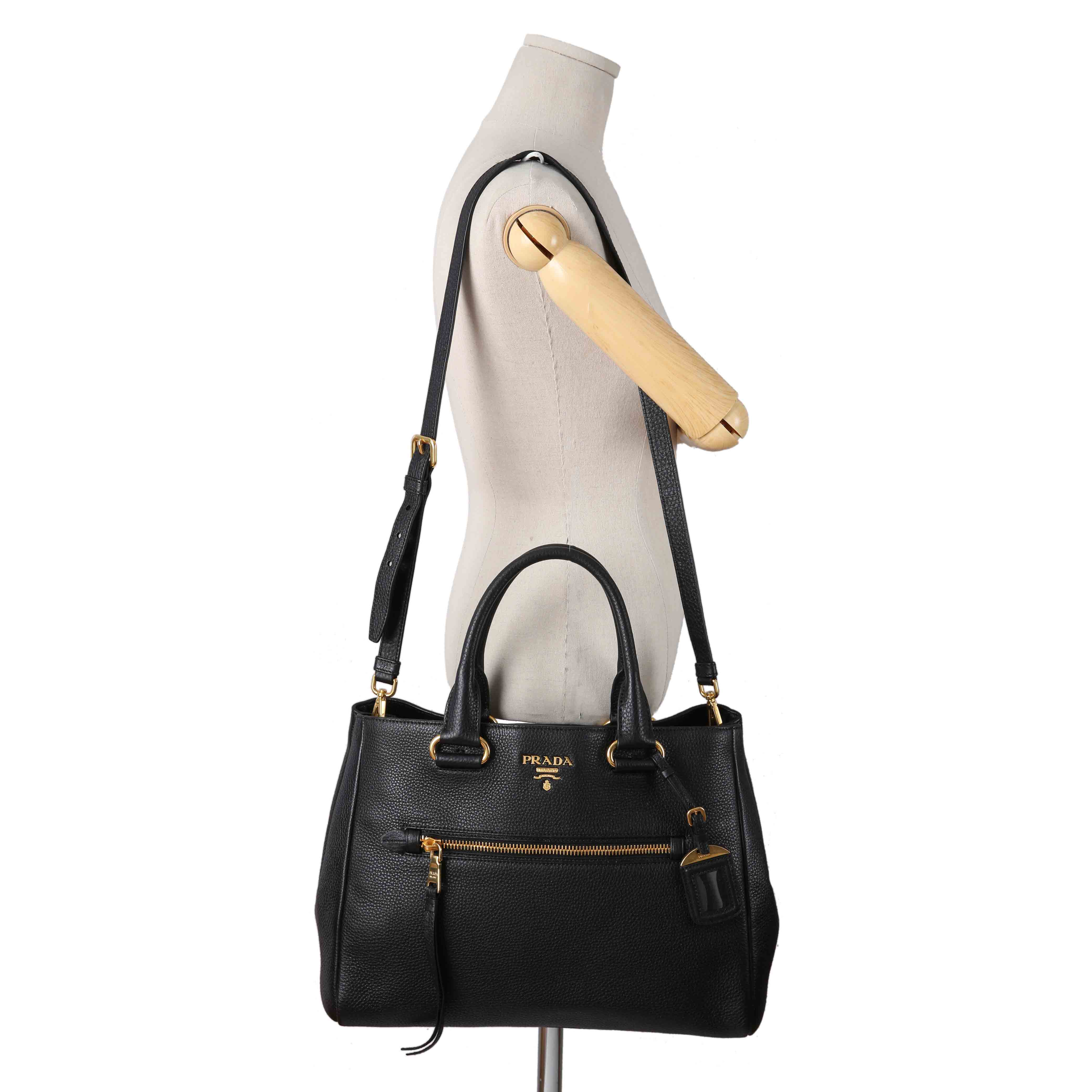 PRADA(USED)프라다 BN2793 비텔로 다이노 토트겸 숄더백