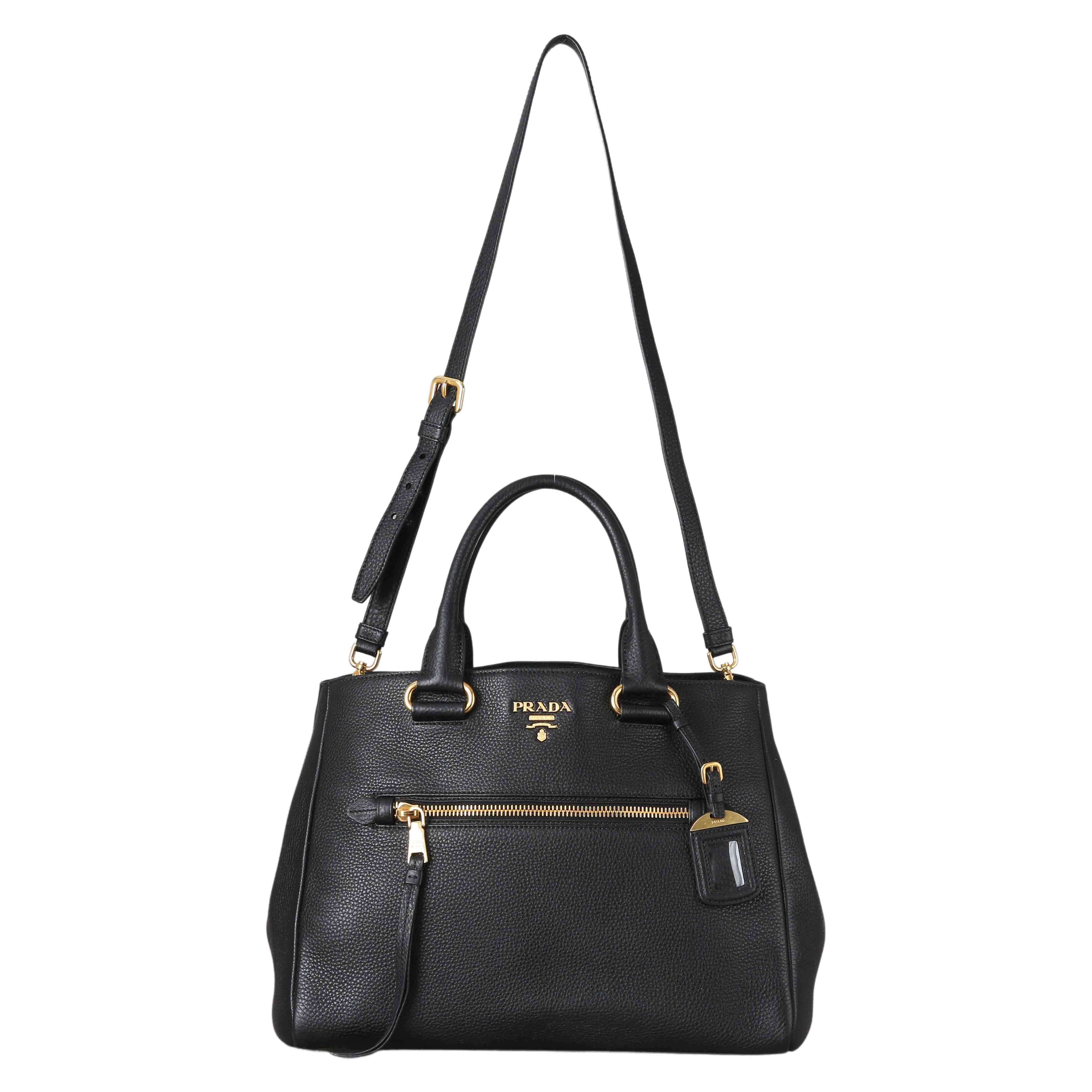 PRADA(USED)프라다 BN2793 비텔로 다이노 토트겸 숄더백