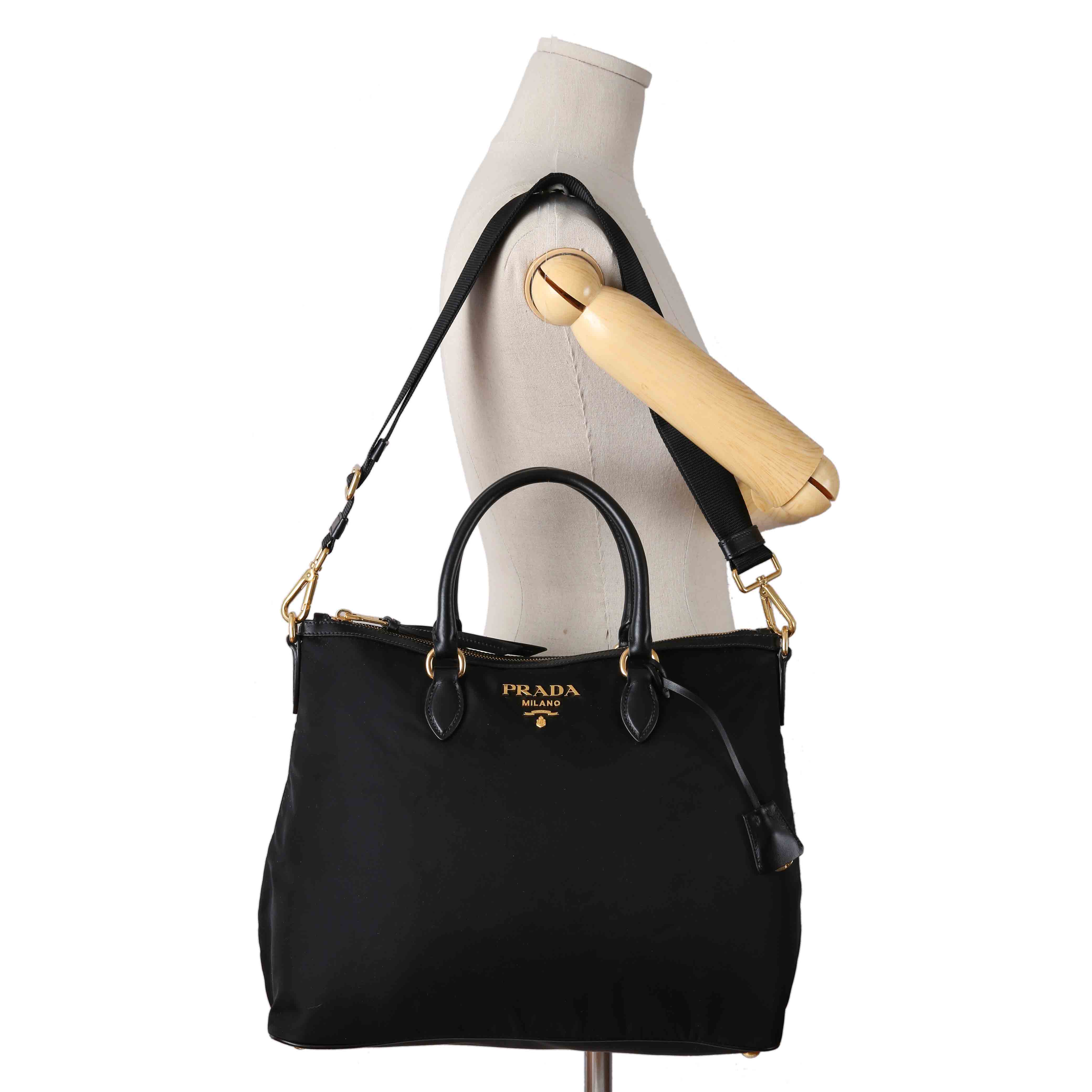 PRADA(USED)프라다 1BC060 테수토 나일론 토트겸 숄더백