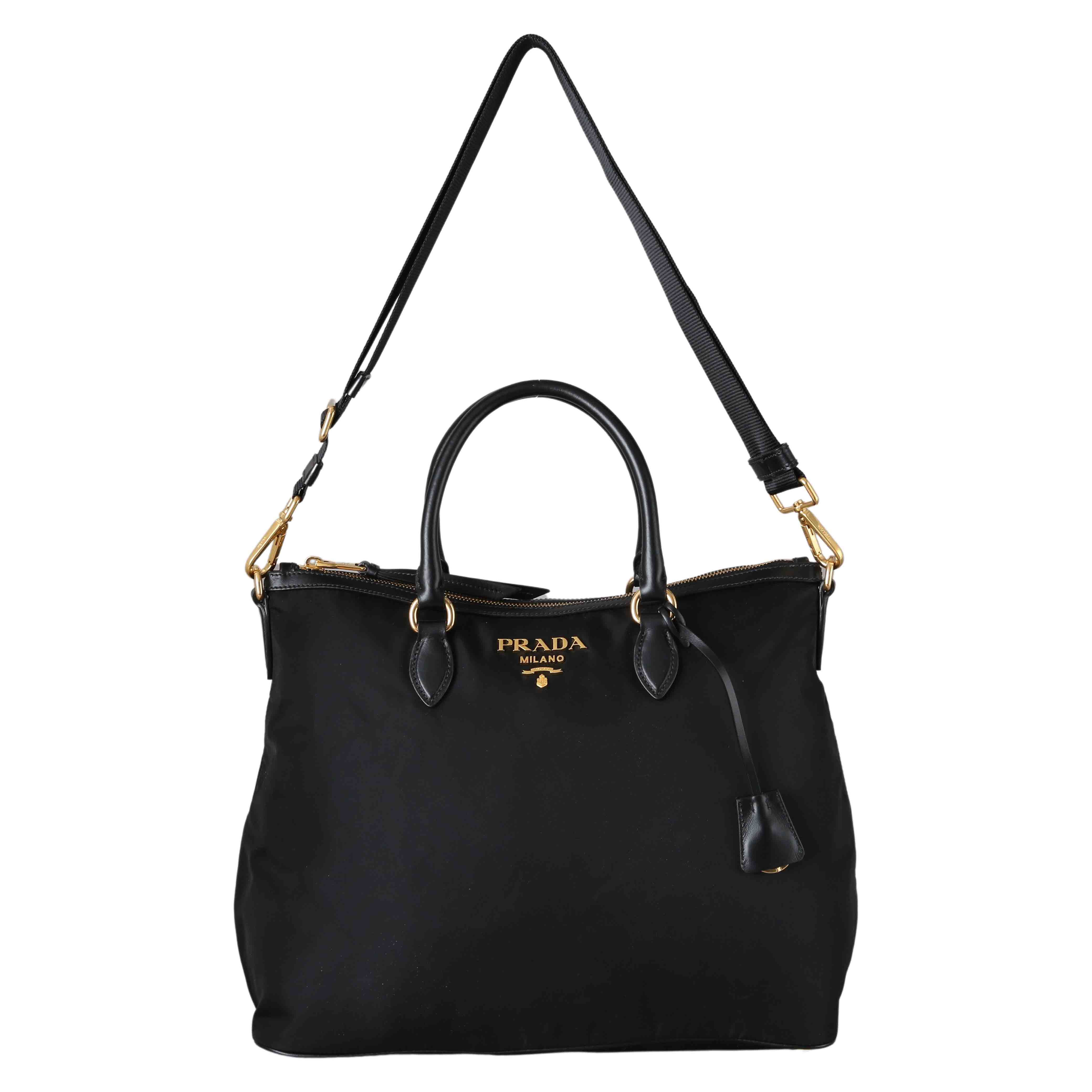 PRADA(USED)프라다 1BC060 테수토 나일론 토트겸 숄더백