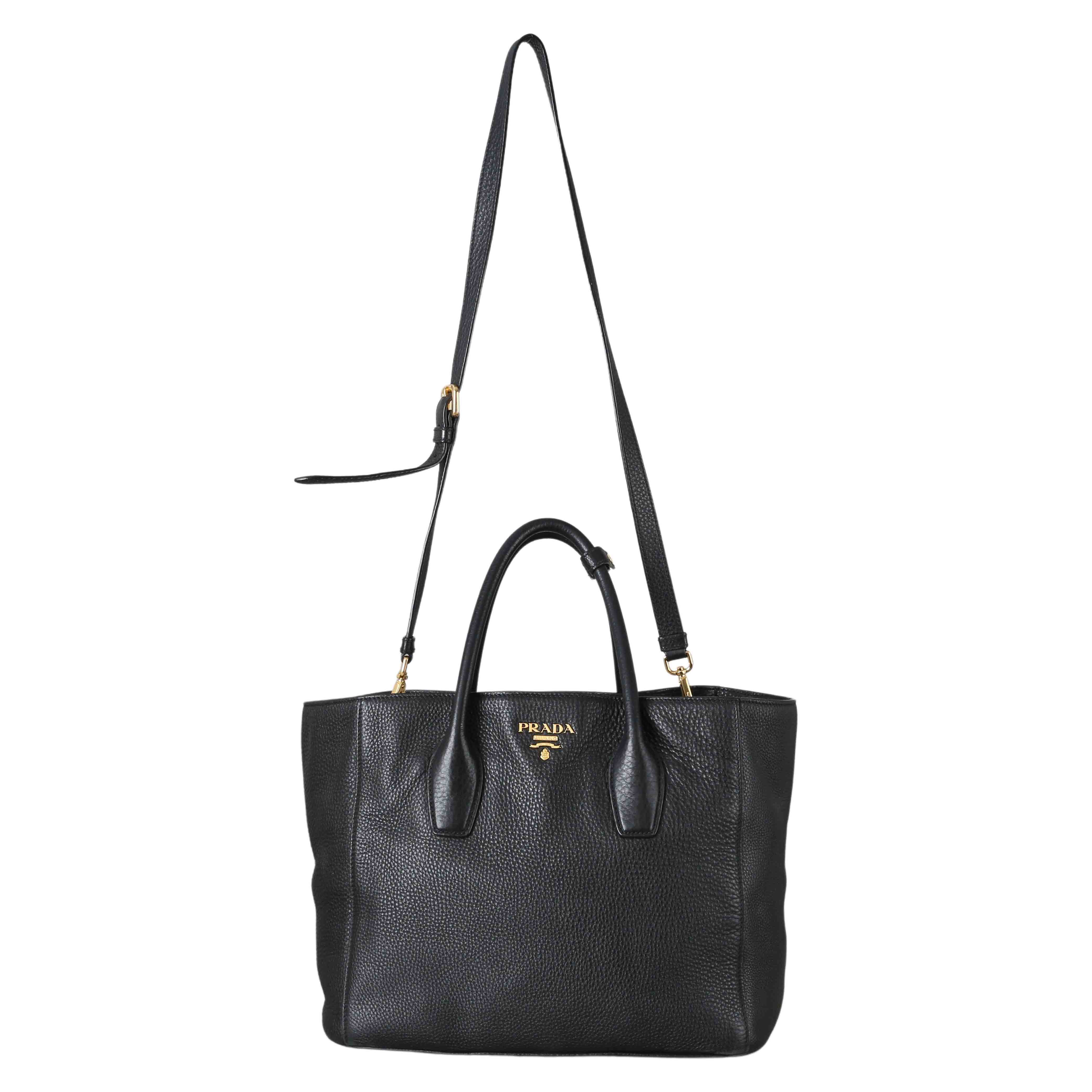 PRADA(USED)프라다 비텔로 다이노 토트겸 숄더백