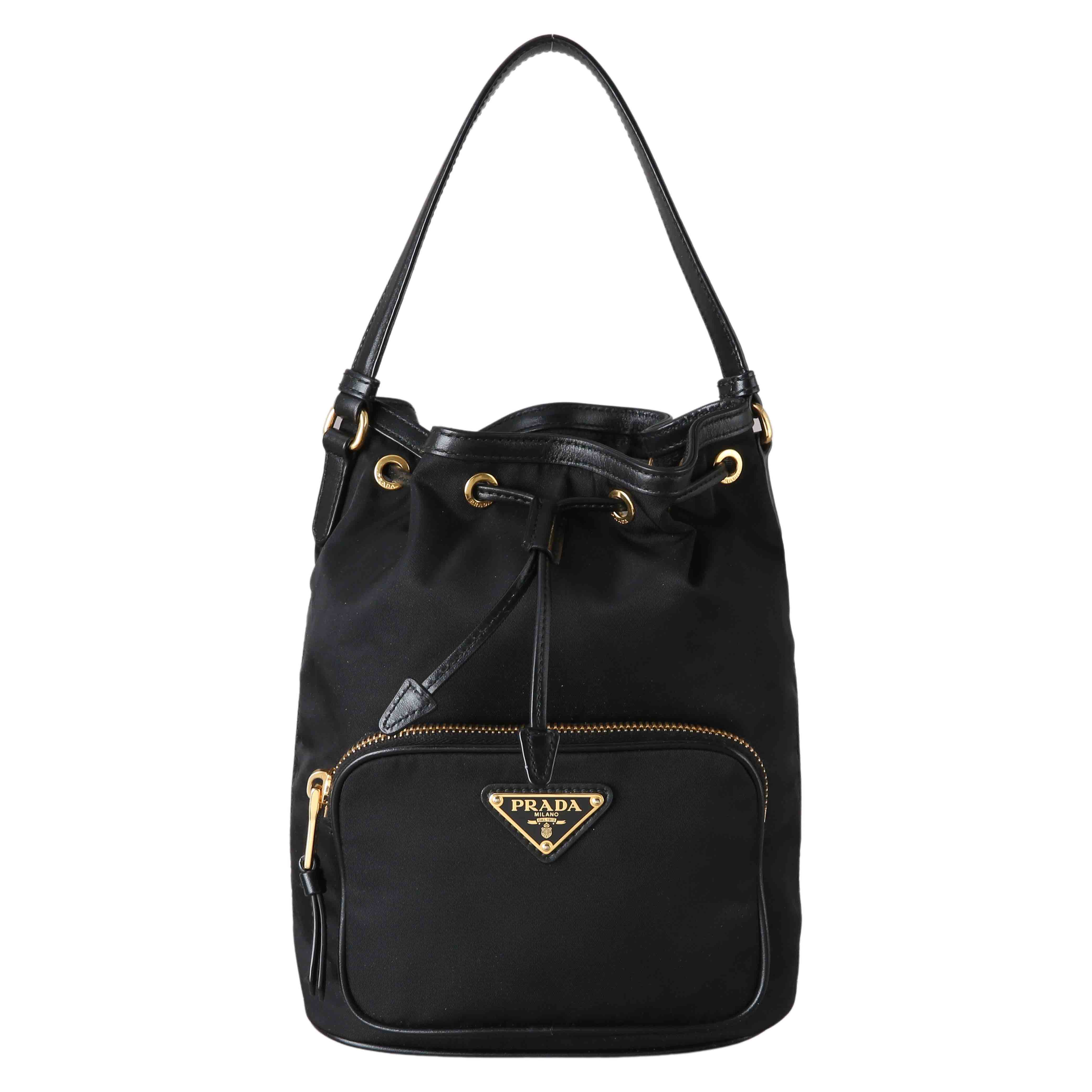 PRADA(USED)프라다 1BH038 테수토 버킷백