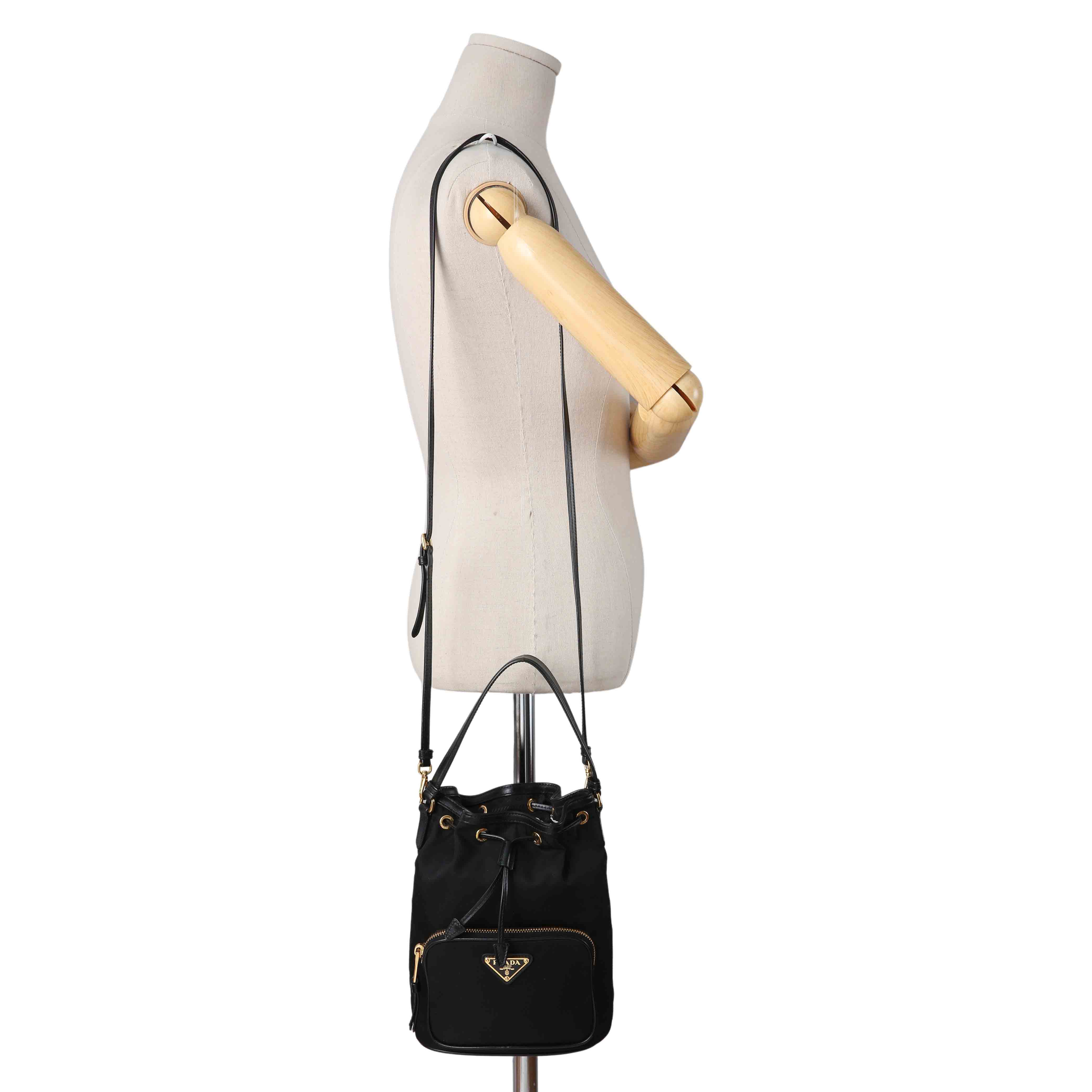 PRADA(USED)프라다 1BH038 테수토 버킷백