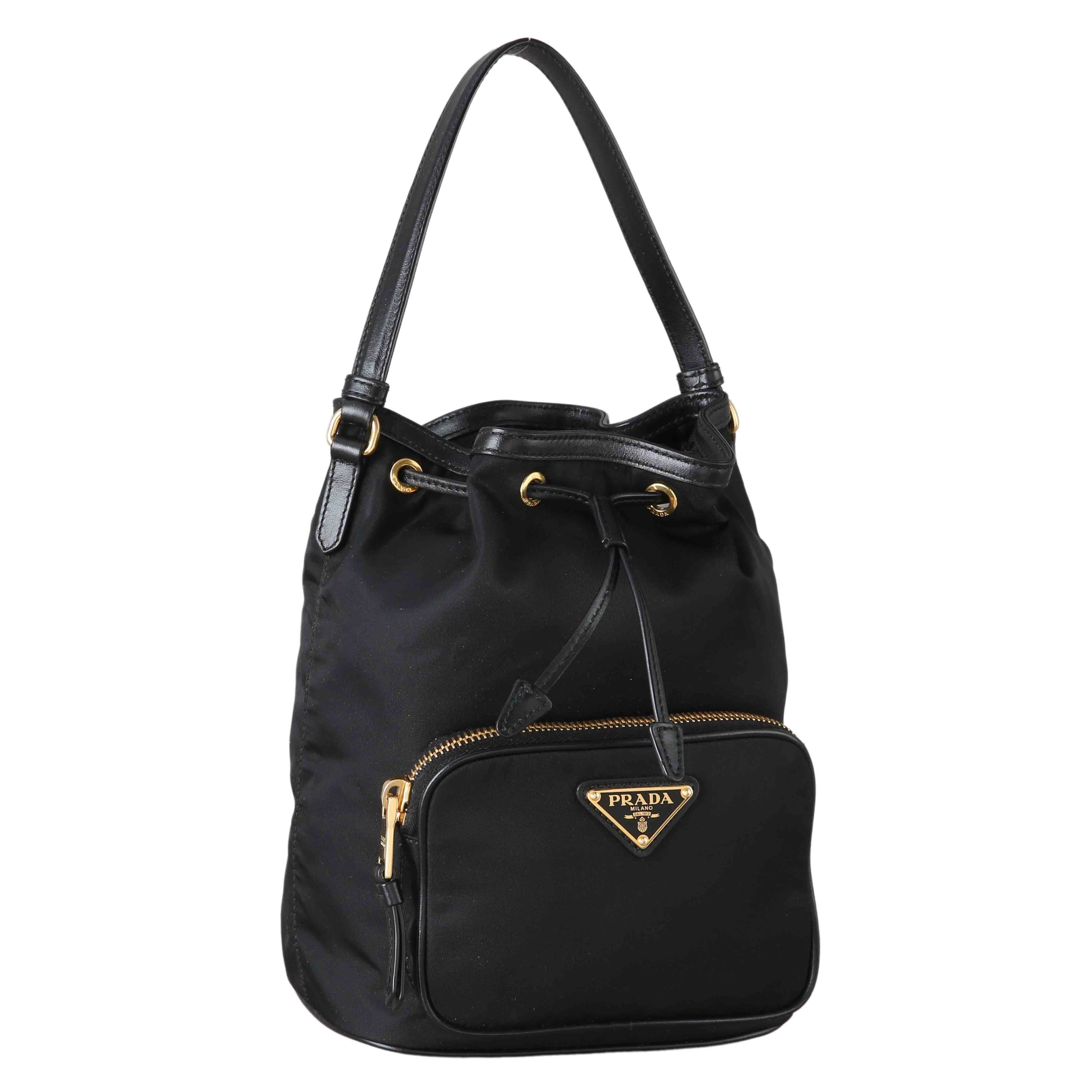 PRADA(USED)프라다 1BH038 테수토 버킷백