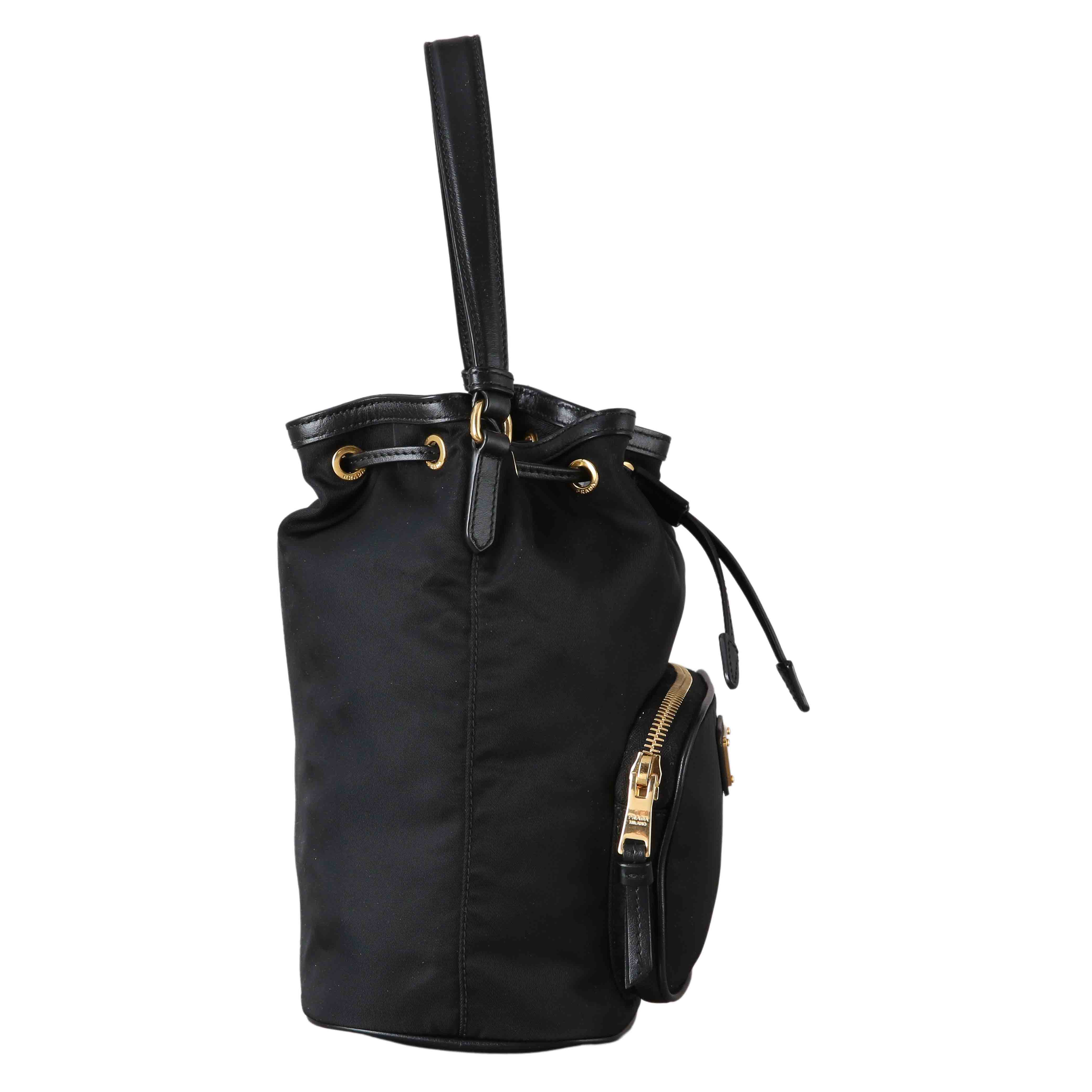 PRADA(USED)프라다 1BH038 테수토 버킷백