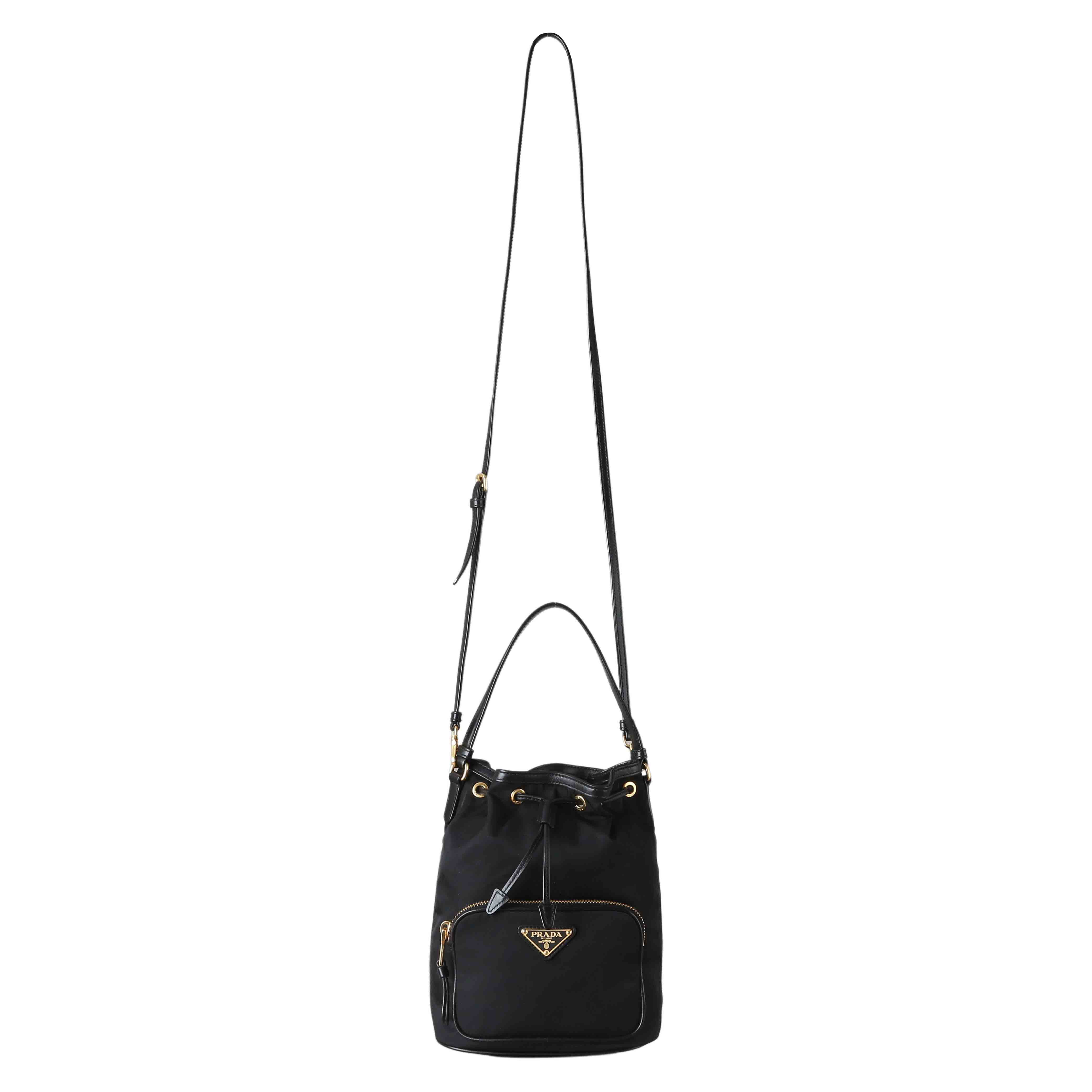 PRADA(USED)프라다 1BH038 테수토 버킷백