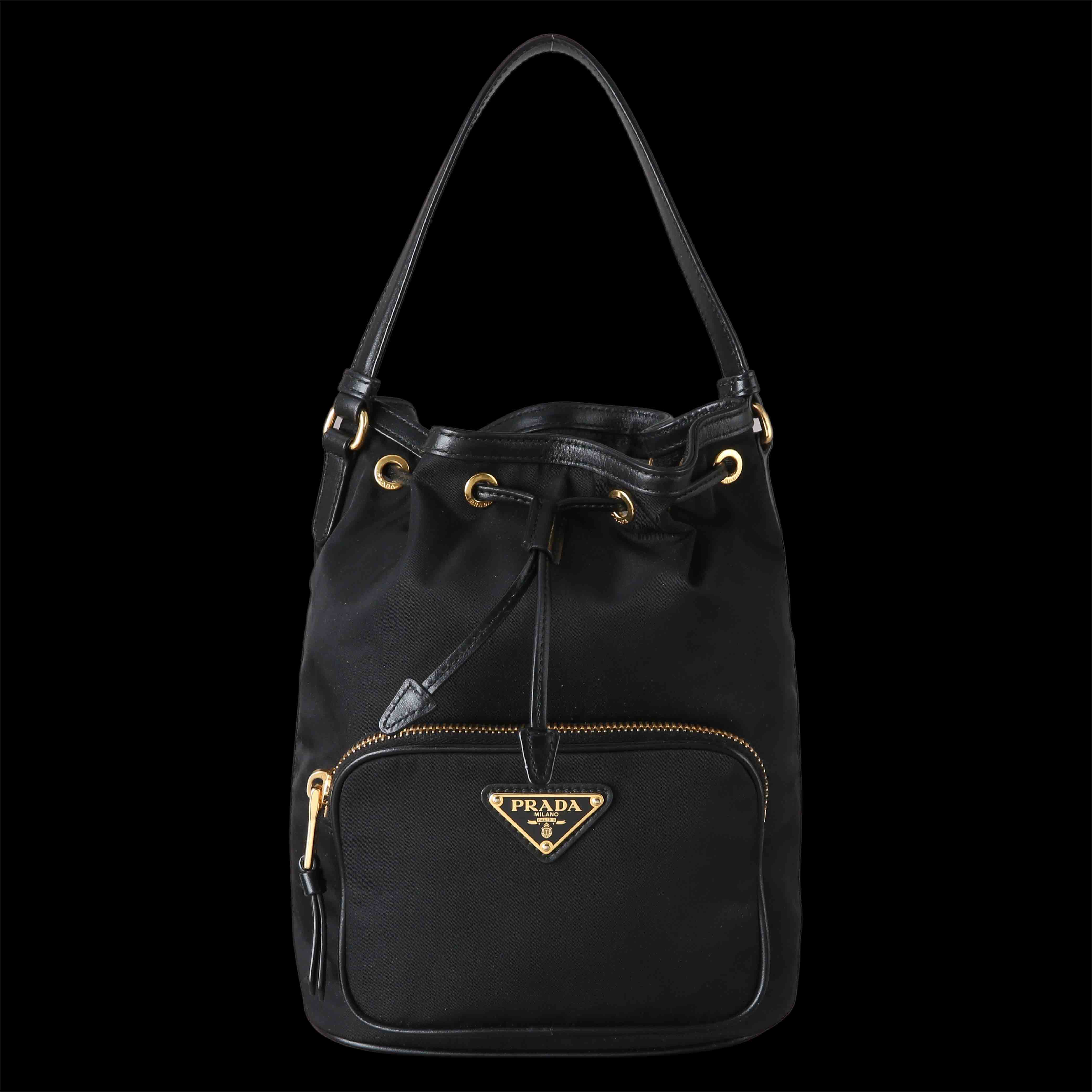 PRADA(USED)프라다 1BH038 테수토 버킷백